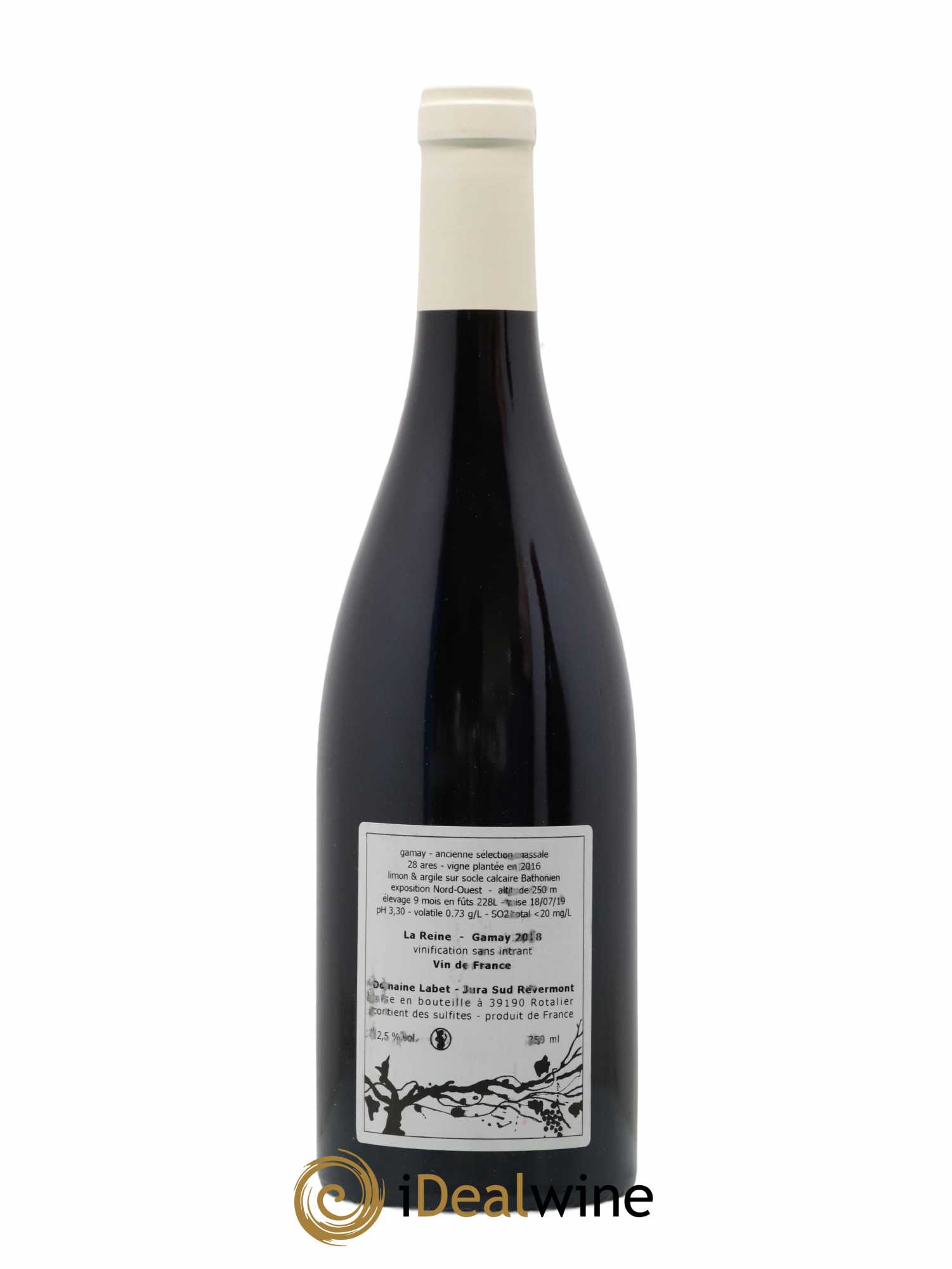 Vin de France Gamay La Reine Labet (Domaine) 2018 - Lot of 1 bottle - 1