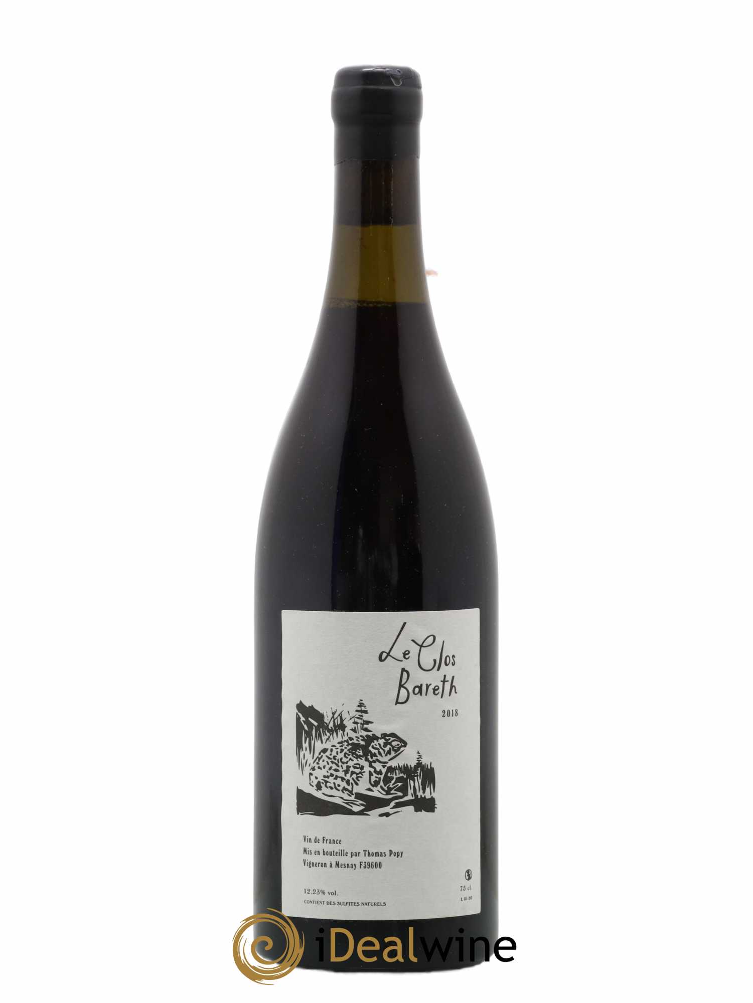 Vin de France Clos Bareth Thomas Popy 2018 - Lot of 1 bottle - 0