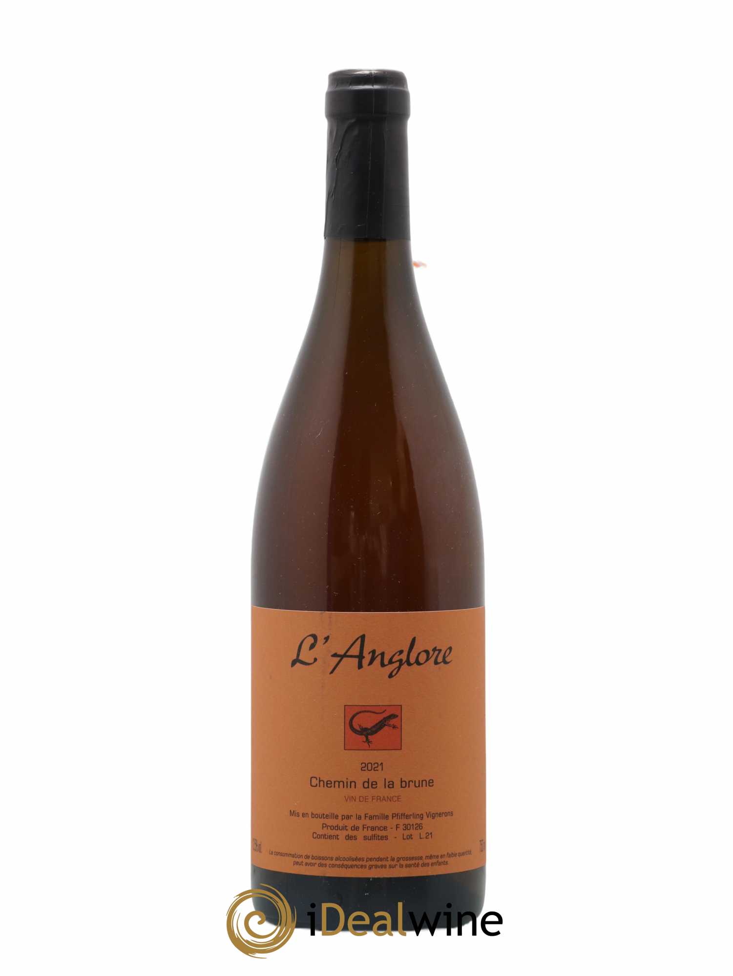 Vin de France Chemin de la brune L'Anglore 2021 - Lot of 1 bottle - 0
