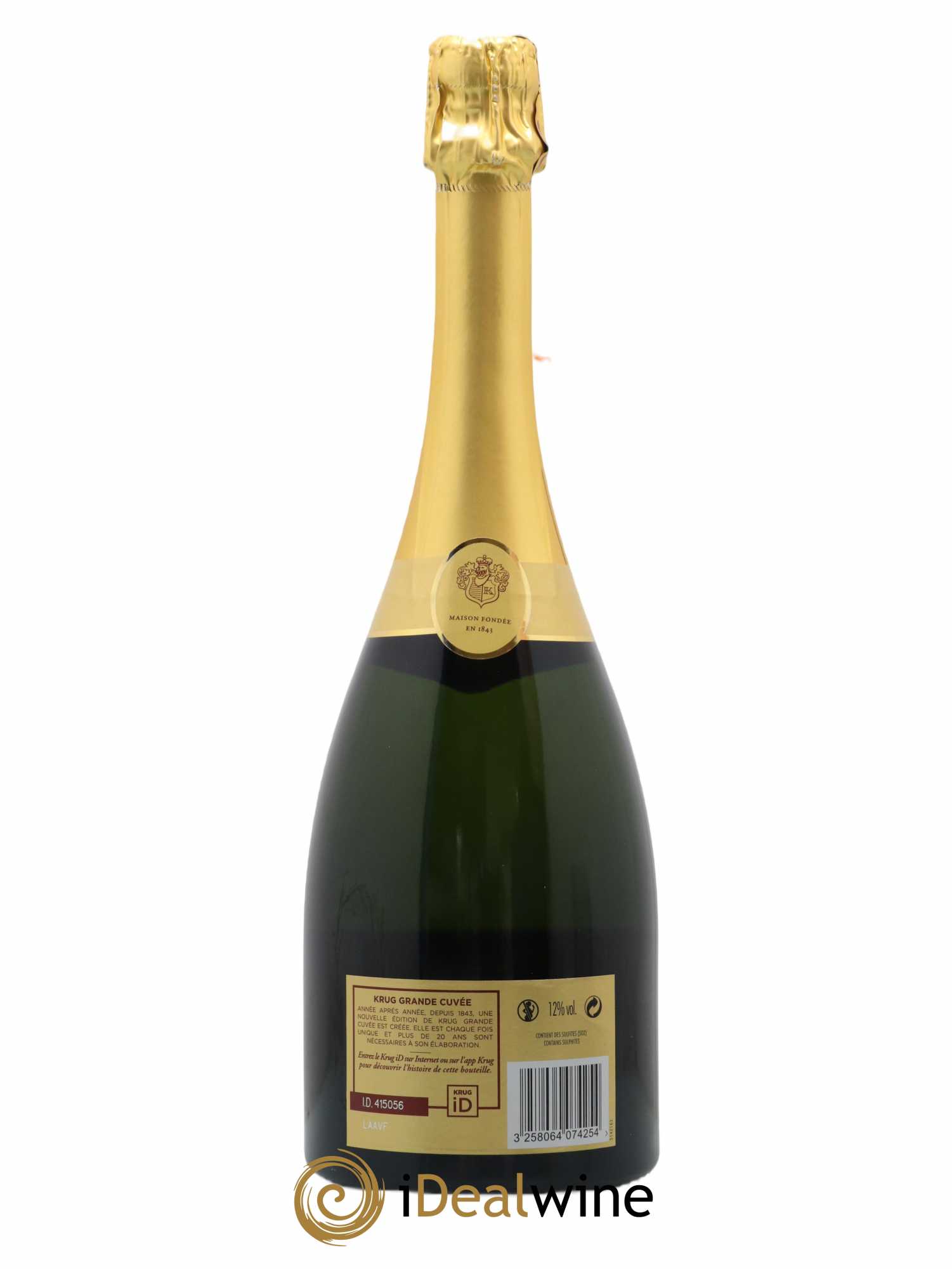 Grande Cuvée - 163ème édition Krug - Lot de 1 bouteille - 1