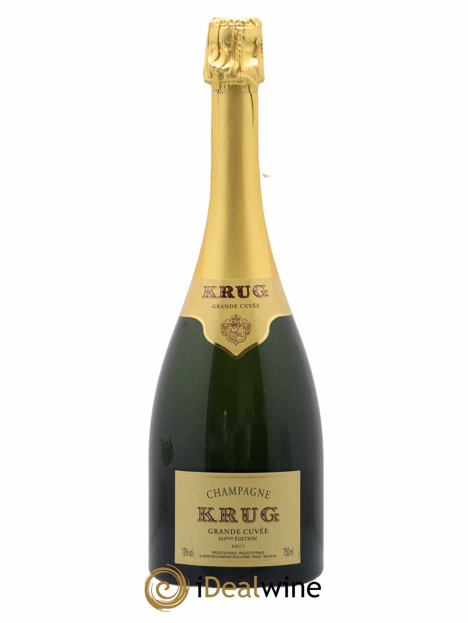 Grande Cuvée - 163ème édition Krug - Lot de 1 bouteille - 0