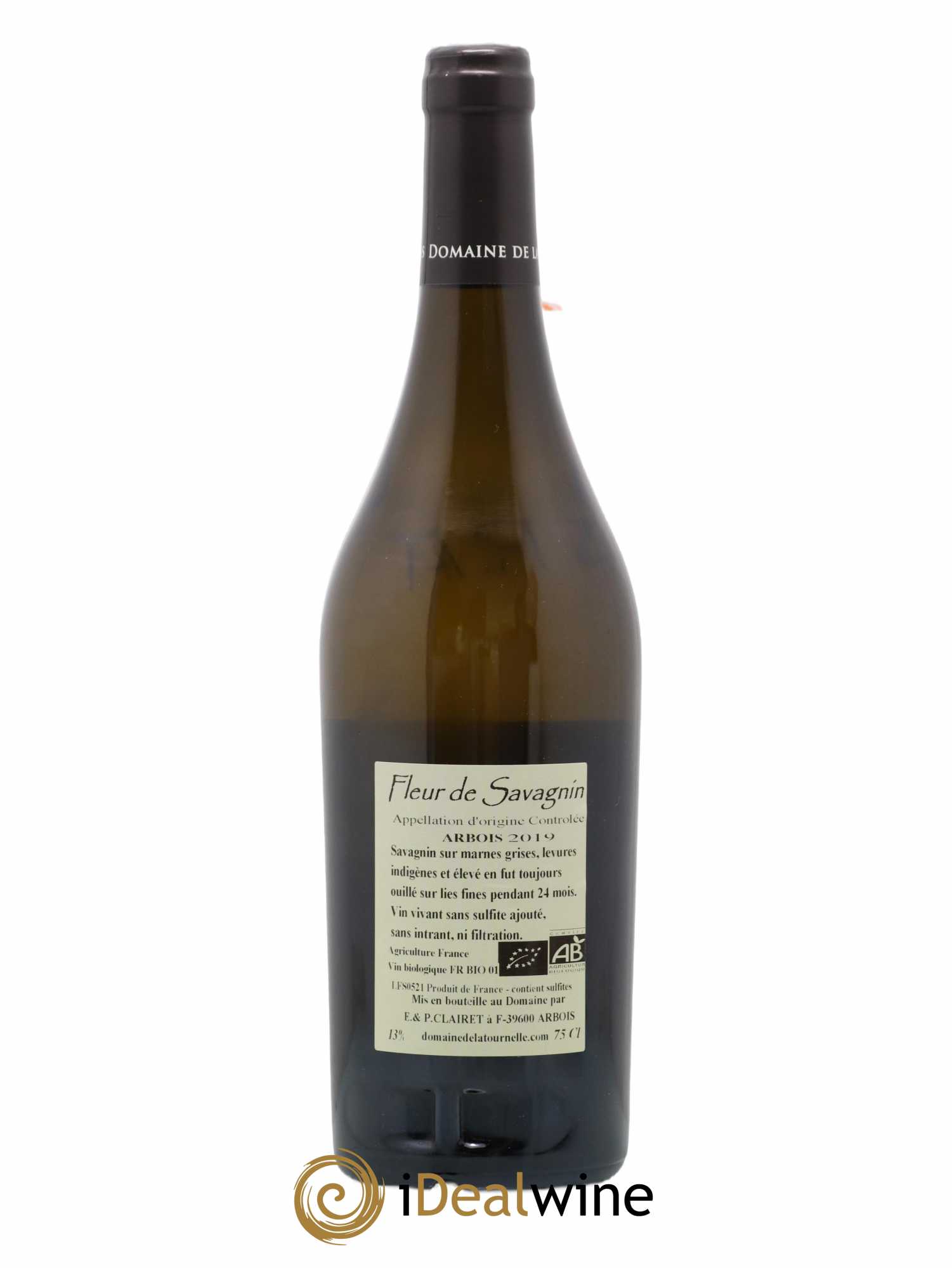 Arbois Fleur De Savagnin Domaine de la Tournelle (sans prix de réserve) 2019 - Lot de 1 bouteille - 1
