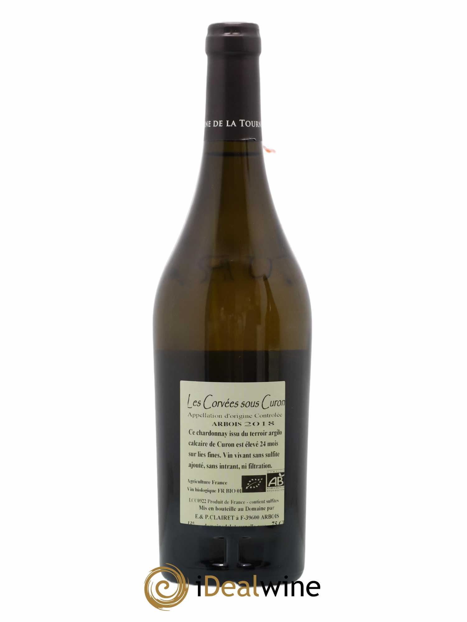 Arbois Les Corvées sous Curon Domaine de la Tournelle  (sans prix de réserve) 2018 - Lot de 1 bouteille - 1
