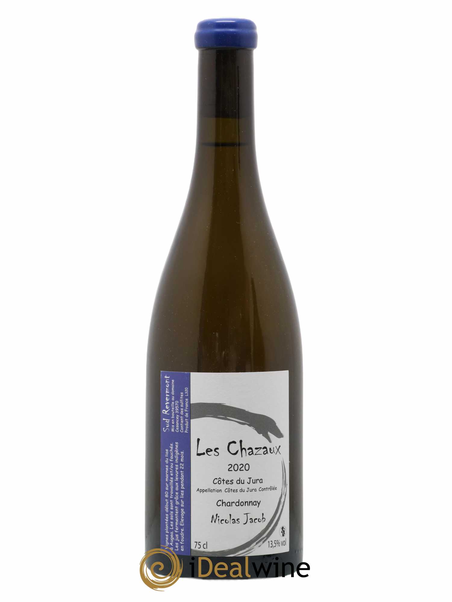 Côtes du Jura Chardonnay Les Chazaux Nicolas Jacob 2020 - Lot de 1 bouteille - 0
