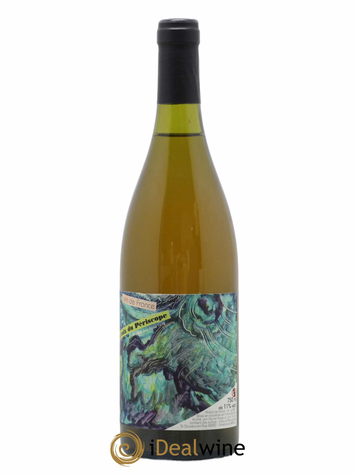 Vin de France La voix du periscope Daniel Sage 2020 - Lot de 1 bouteille - 0