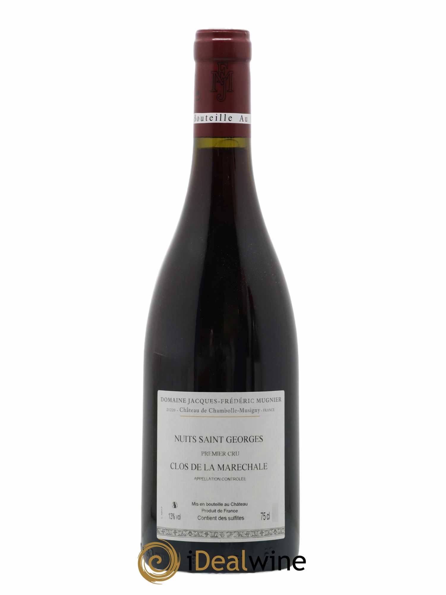 Nuits-Saint-Georges 1er Cru Clos de La Maréchale Jacques-Frédéric Mugnier 2017 - Lot of 1 bottle - 1
