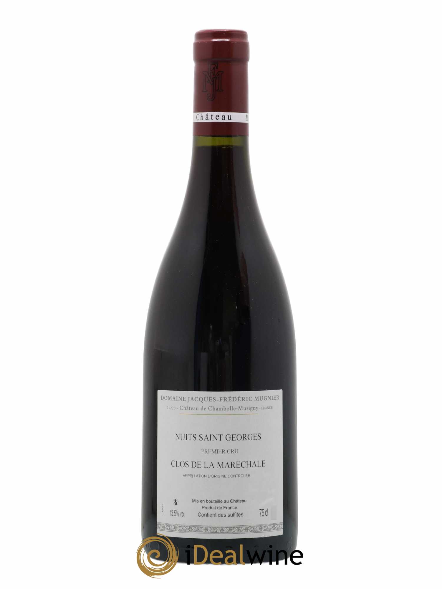 Nuits-Saint-Georges 1er Cru Clos de La Maréchale Jacques-Frédéric Mugnier 2019 - Lot of 1 bottle - 1