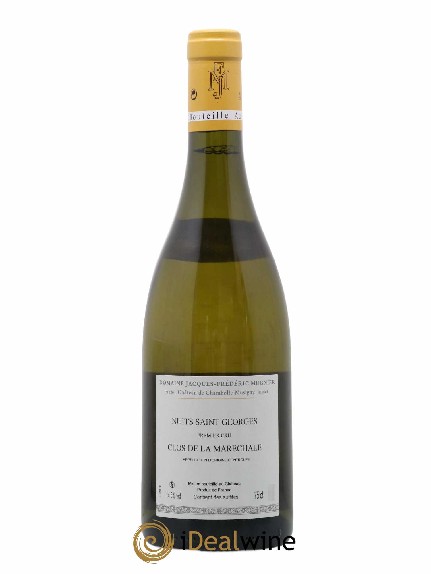 Nuits-Saint-Georges 1er Cru Clos de La Maréchale Jacques-Frédéric Mugnier 2019 - Lot de 1 bouteille - 1