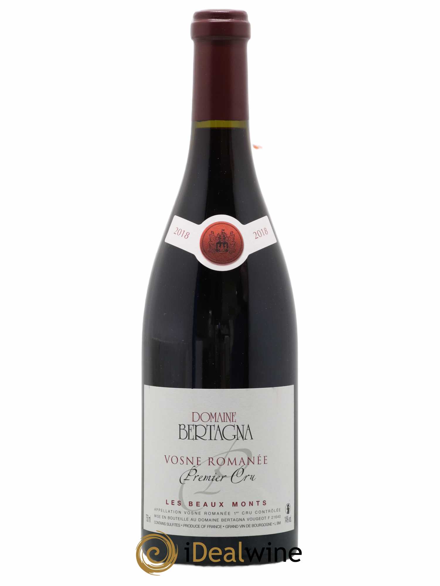 Vosne-Romanée 1er Cru Les Beaux-Monts Bertagna 2018 - Lot of 1 bottle - 0