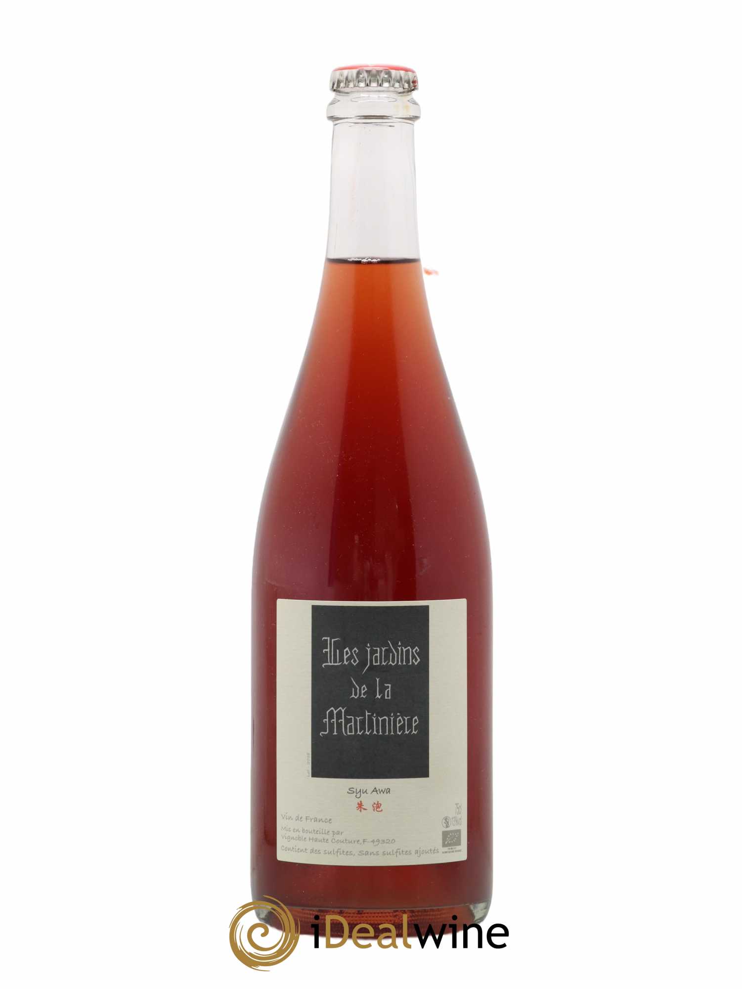 Vin de France Syn Awa Les Jardins de la Martinière 2018 - Lot de 1 bouteille - 0