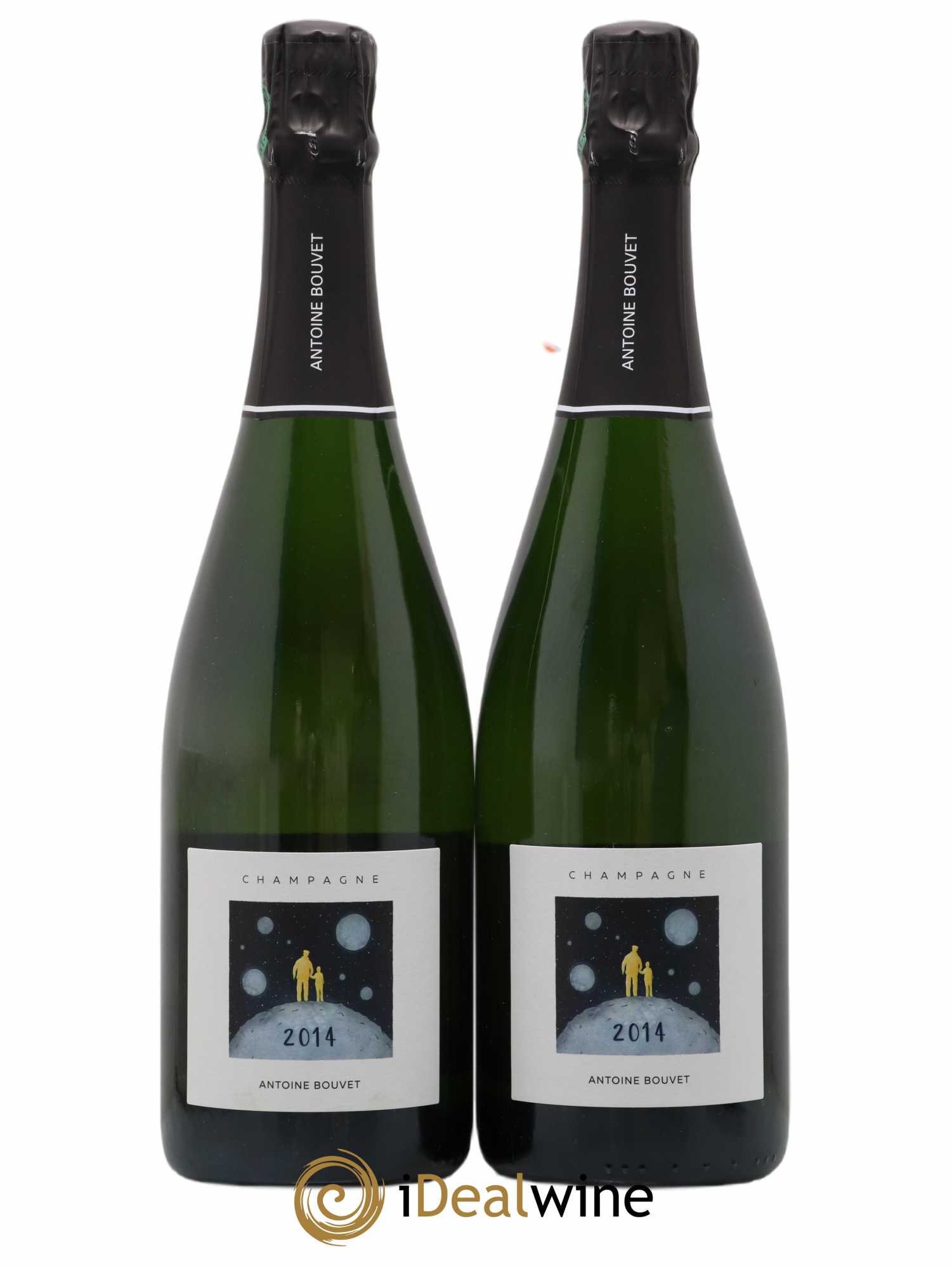 Champagne Antoine Bouvet 2014 - Lot de 2 bouteilles - 0