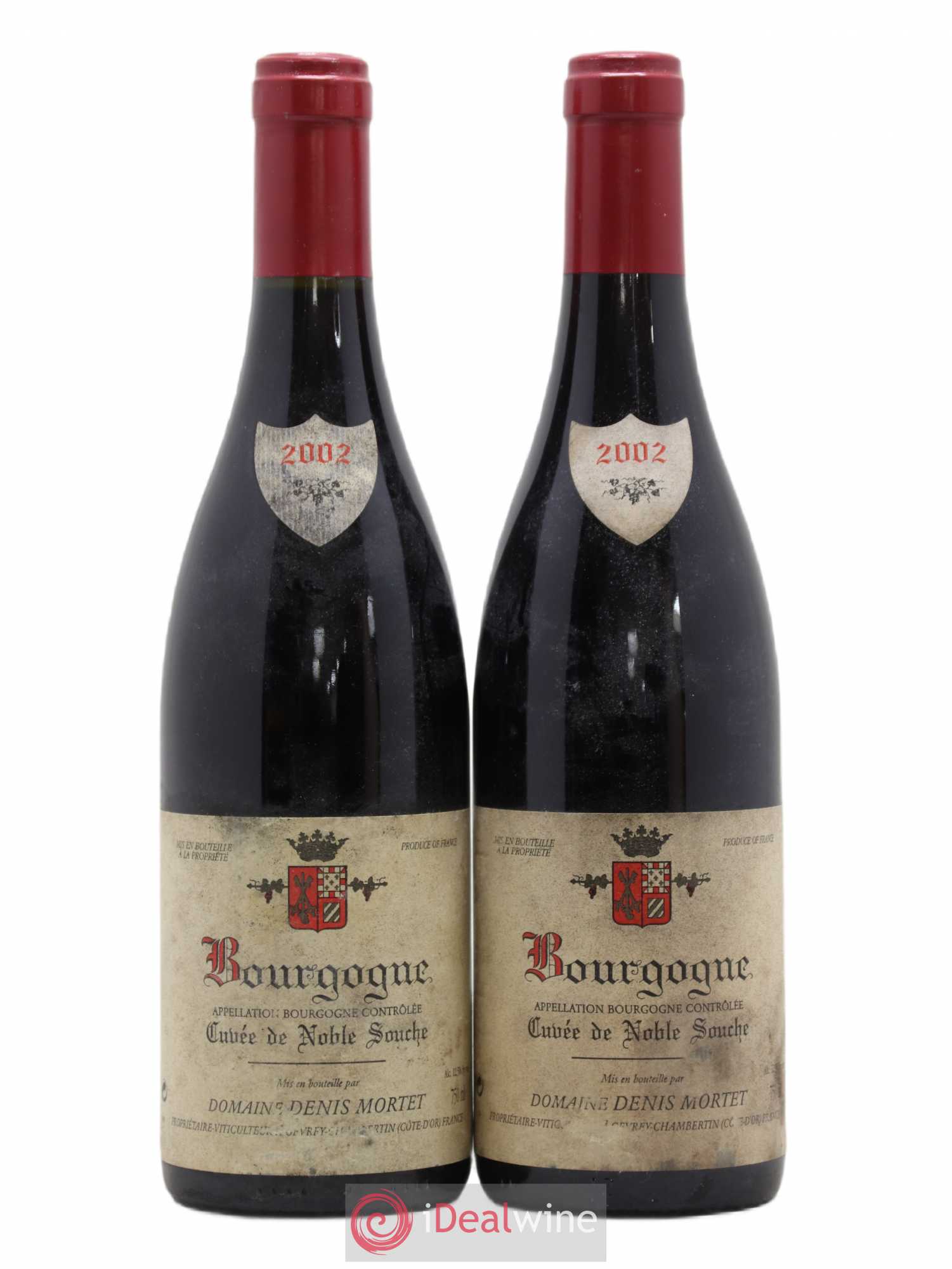 Bourgogne Cuvée de Noble Souche Denis Mortet (Domaine) 2002 - Lotto di 2 bottiglie - 0