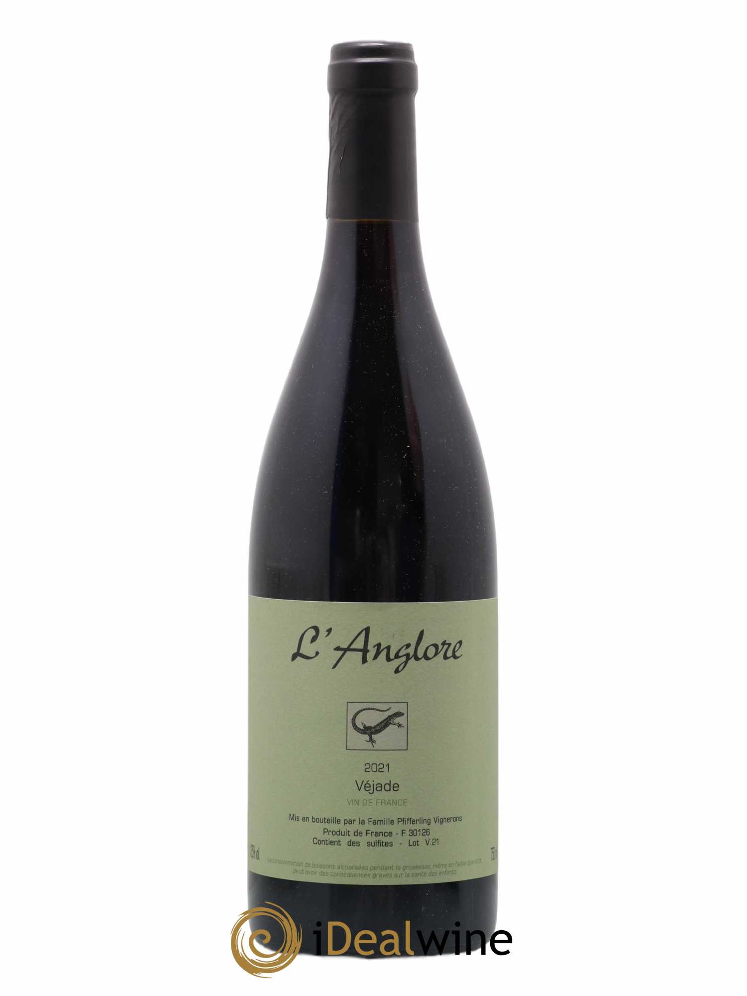 Vin de France Véjade L'Anglore 2021 - Lot de 1 bouteille - 0