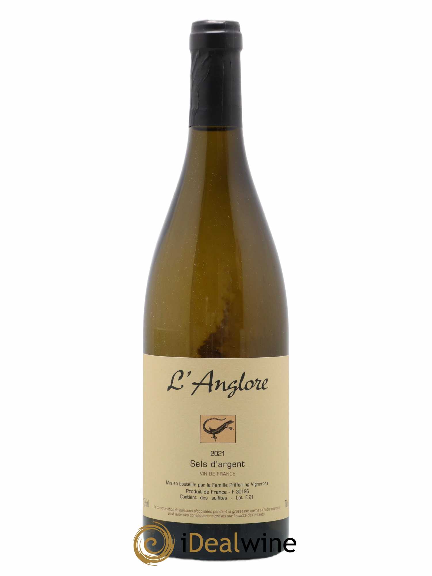 Vin de France Sels d'argent L'Anglore 2021 - Lot de 1 bouteille - 0