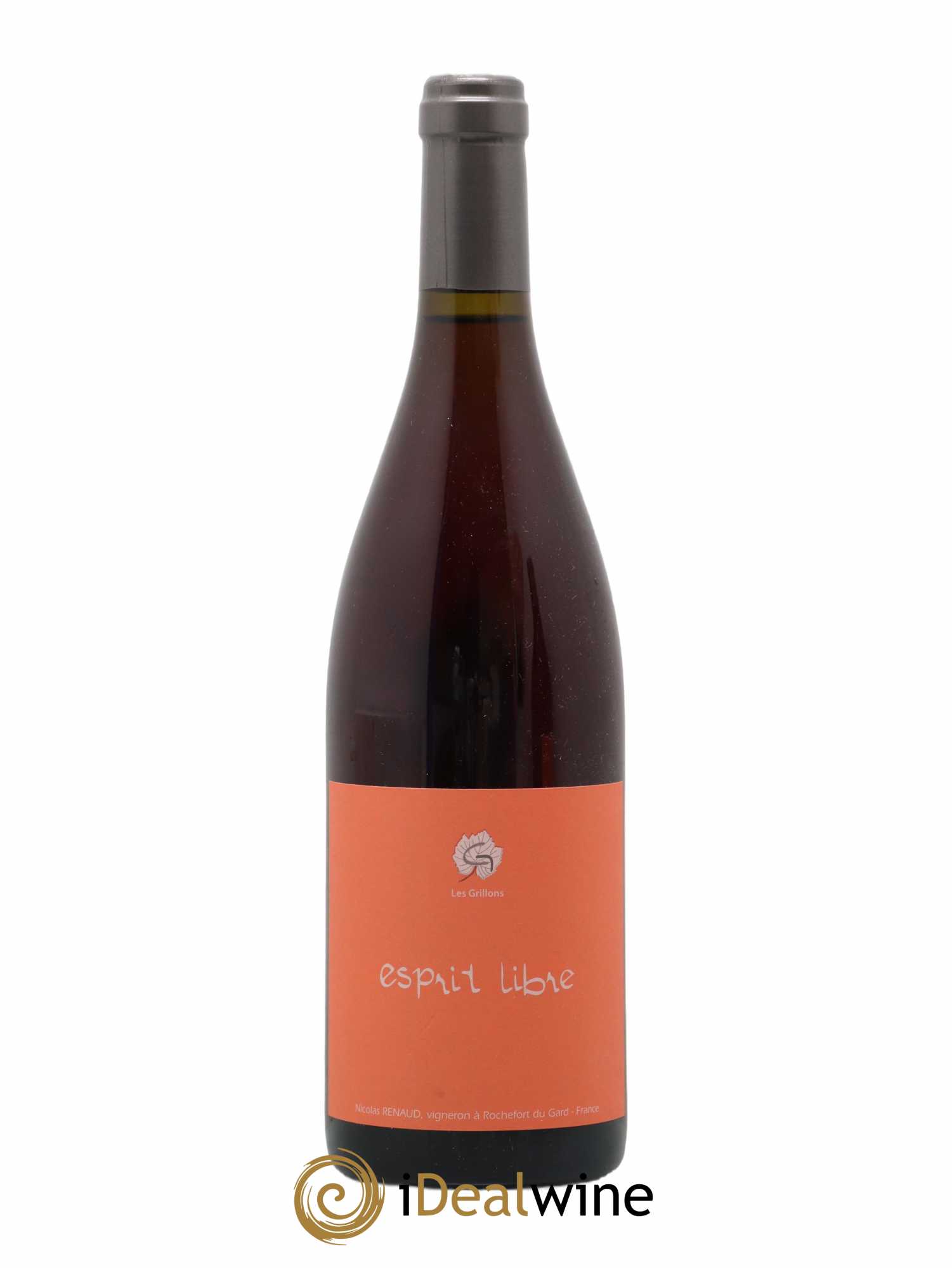 Vin de France Esprit Libre Clos des Grillons 2021 - Lot de 1 bouteille - 0