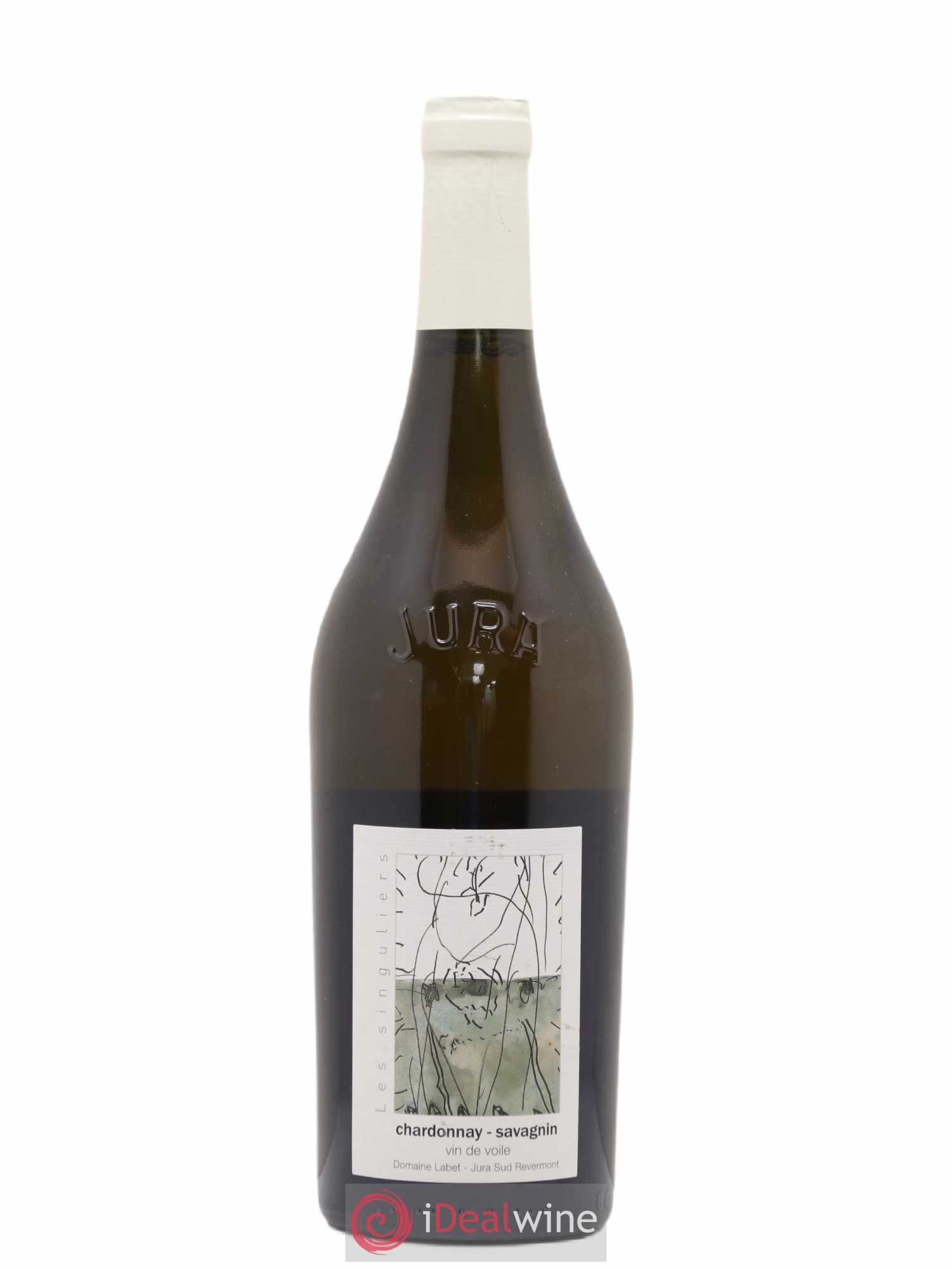 Côtes du Jura Vin de Voile Chardonnay-Savagnin cuvée de garde Romain - Julien - Charline Labet 2019 - Lot de 1 bouteille - 0