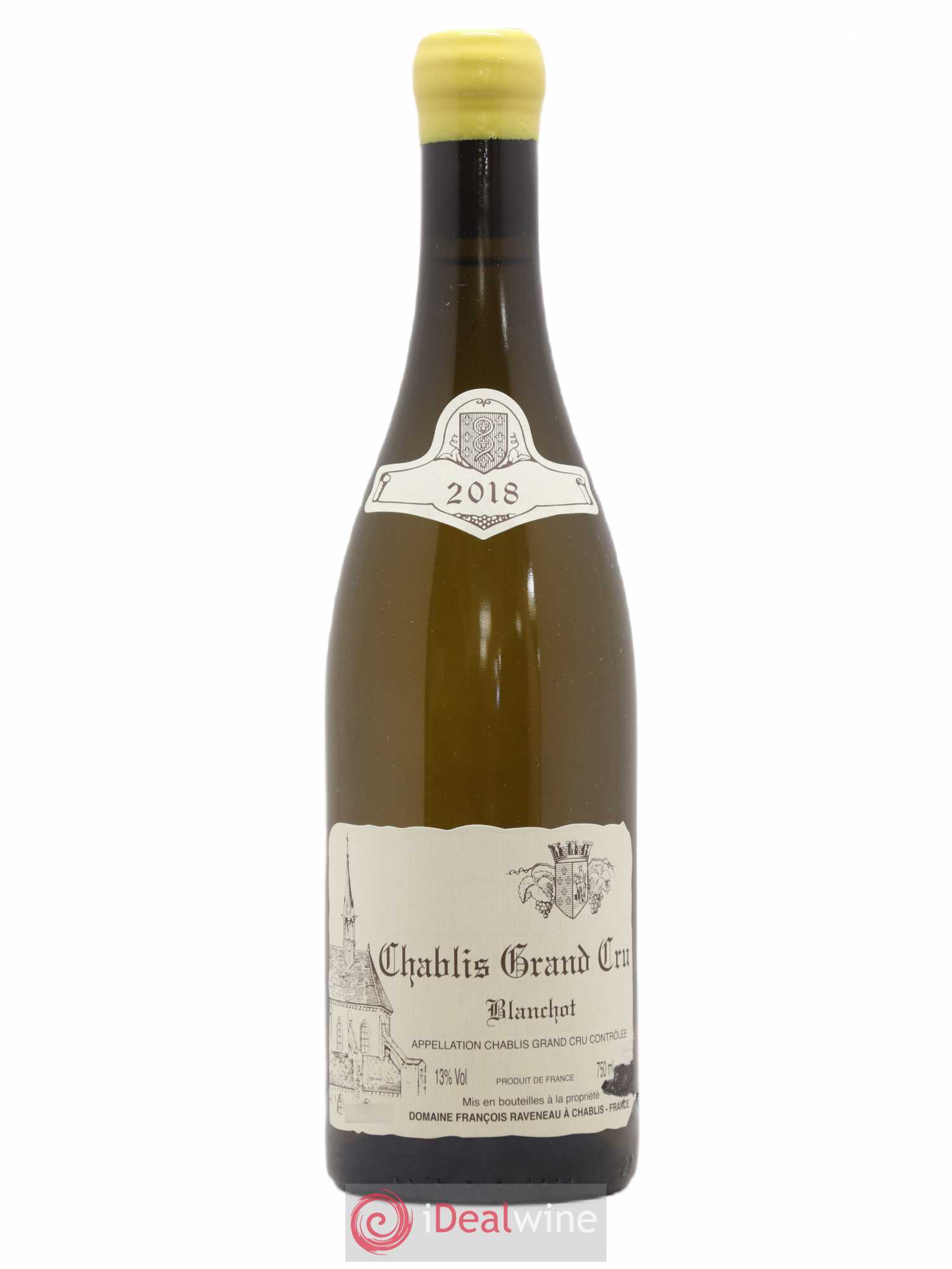 Chablis Grand Cru Blanchot Raveneau (Domaine) 2018 - Lot de 1 bouteille - 0