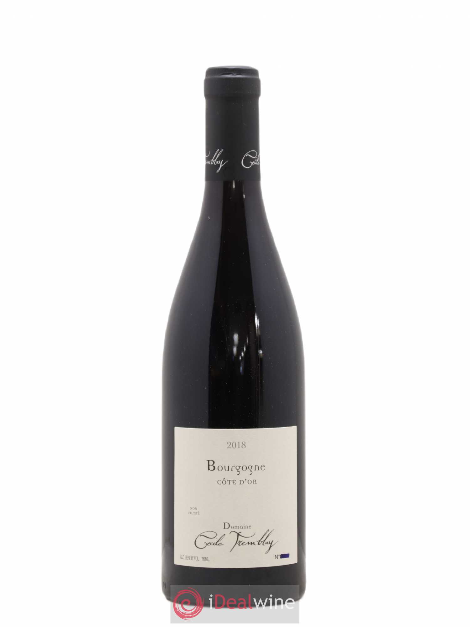 Bourgogne Côte-d'Or Cécile Tremblay 2018 - Lot de 1 bouteille - 0