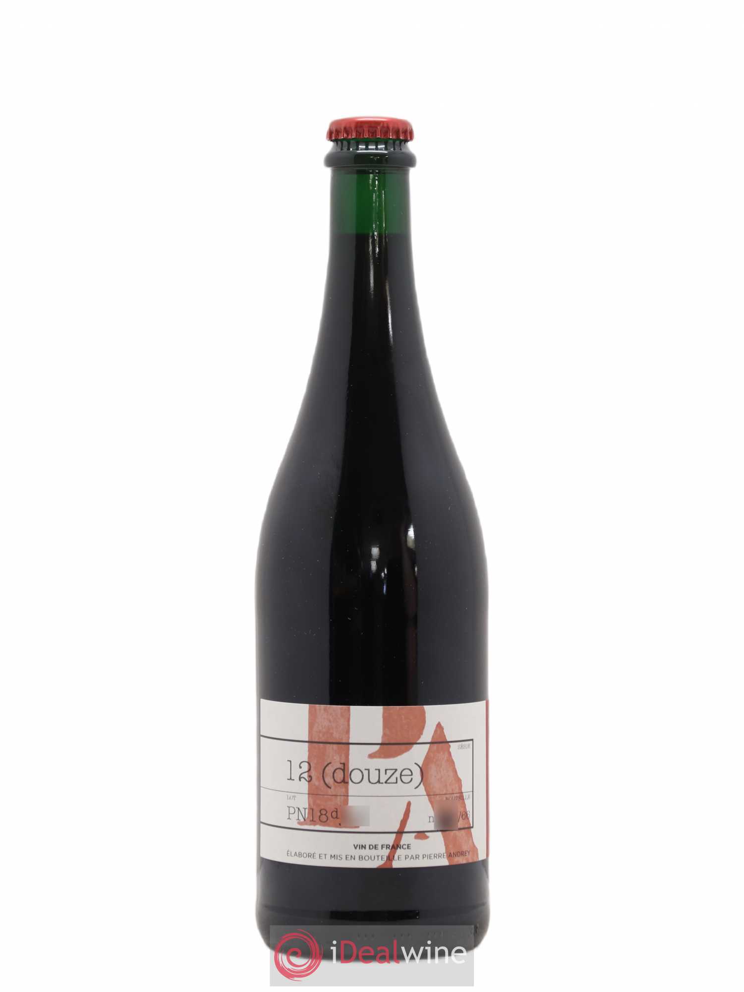 Vin de France Pinot Noir Pierre André 12 2018 - Posten von 1 Flasche - 0