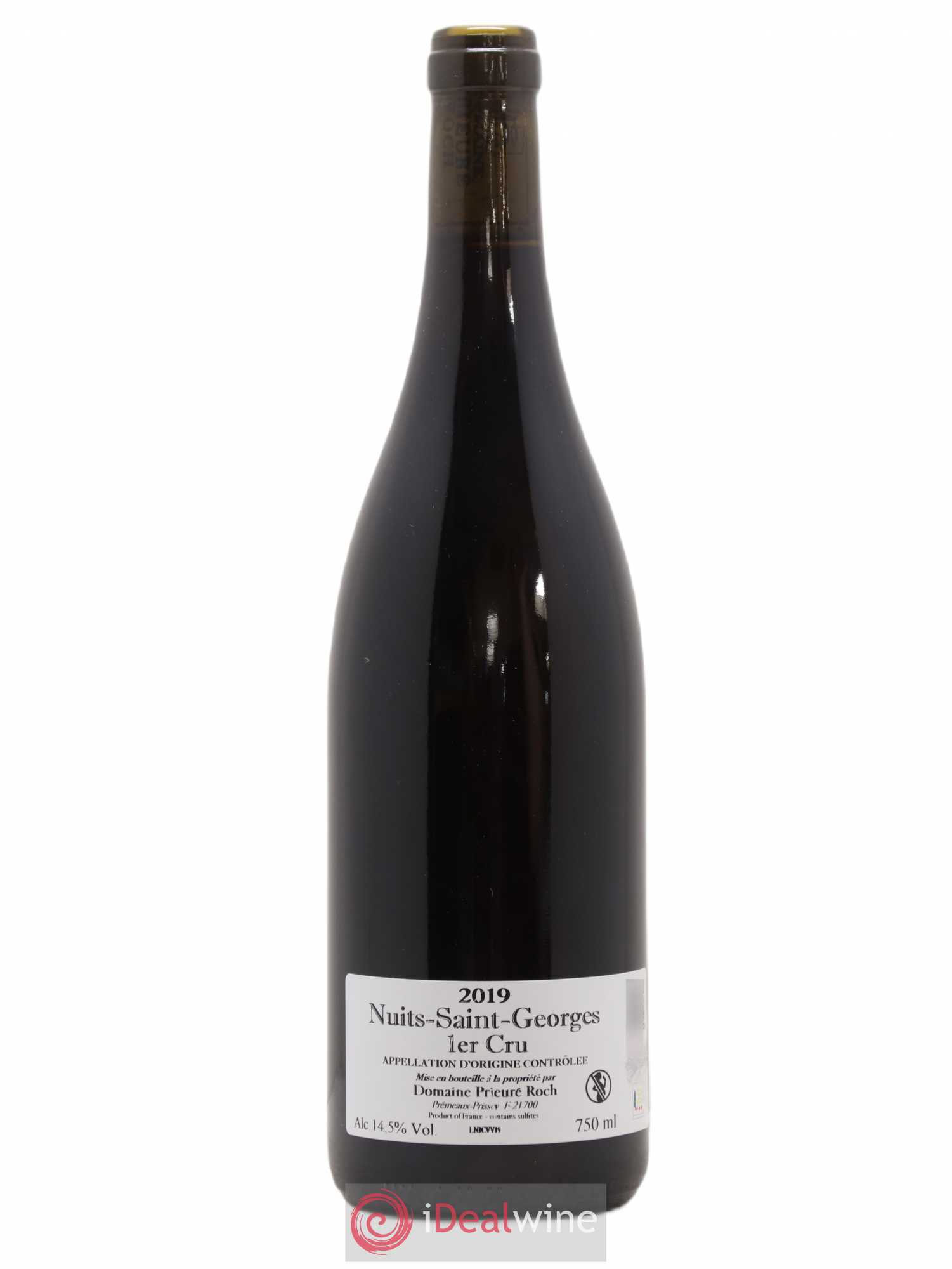 Nuits-Saint-Georges 1er Cru Vieilles Vignes Prieuré Roch 2019 - Lot de 1 bouteille - 1