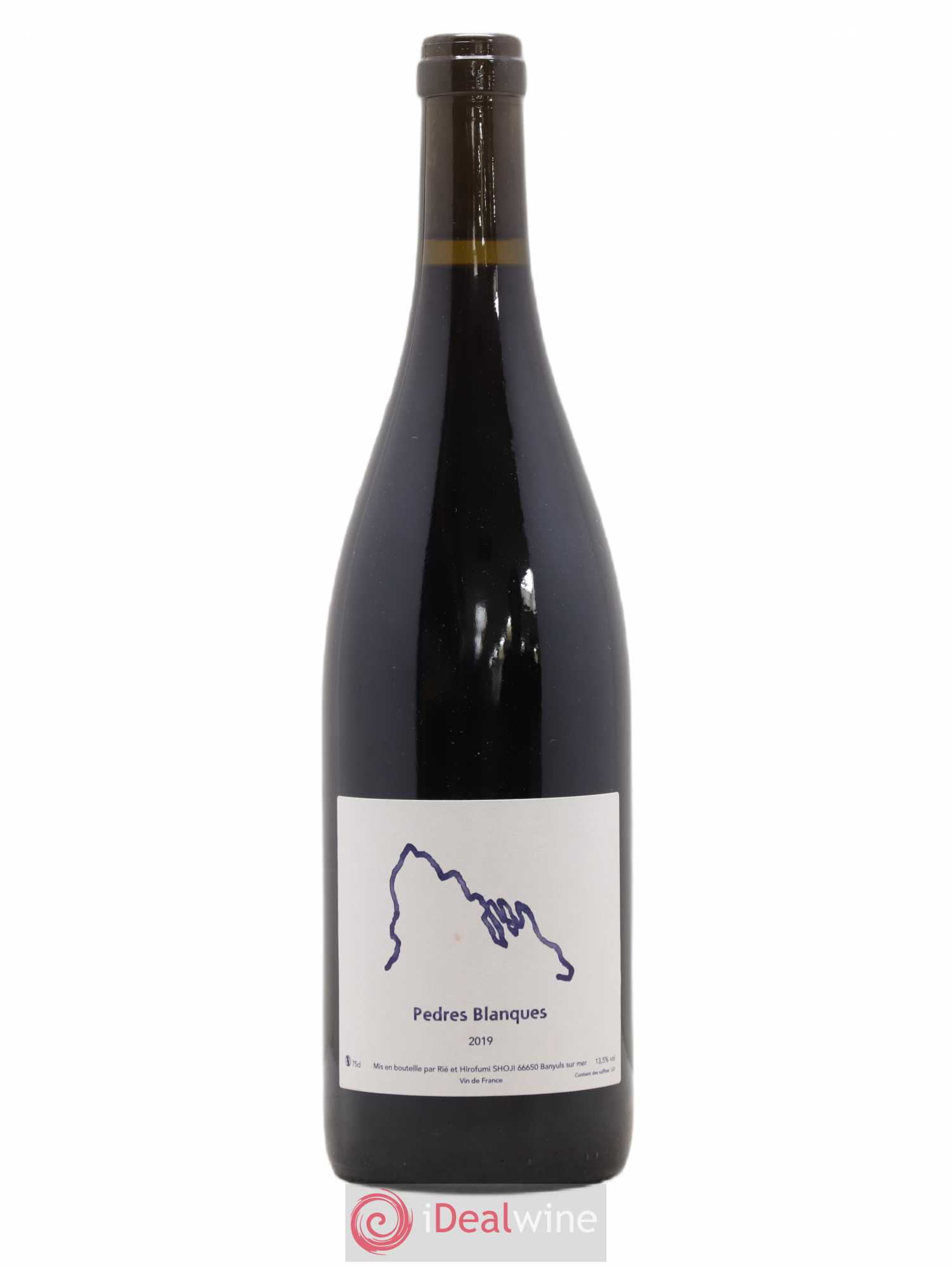 Vin de France Pedres Blanques Rié et Hirofumi Shoji 2019 - Lot de 1 bouteille - 0