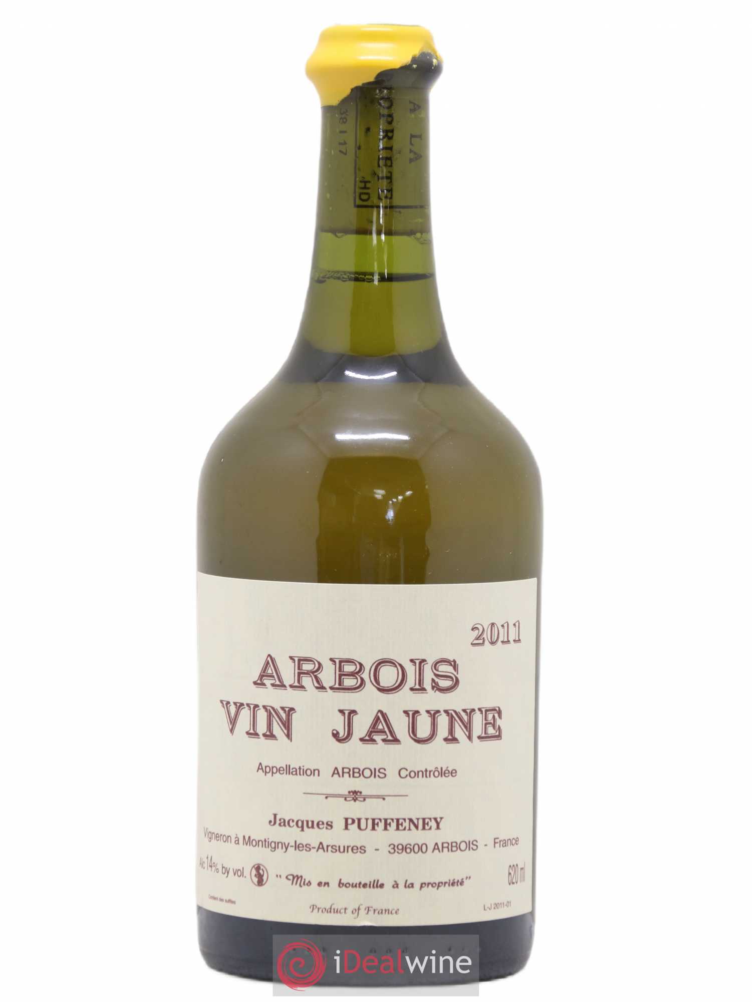 Arbois Vin Jaune Jacques Puffeney 2011 - Lot de 1 bouteille - 0
