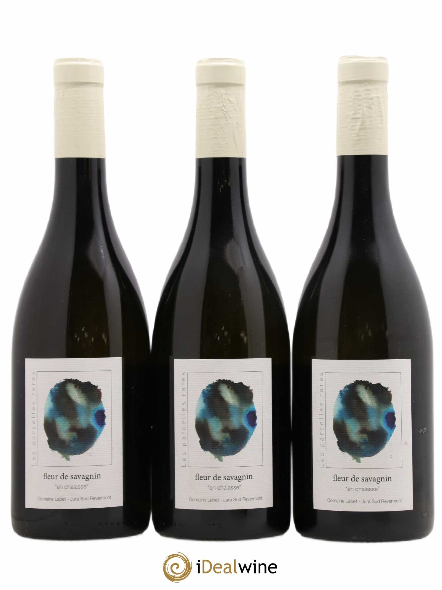 Côtes du Jura Fleur de Savagnin En Chalasse Romain - Julien - Charline Labet En Chalasse 2015 - Posten von 3 Flaschen - 0