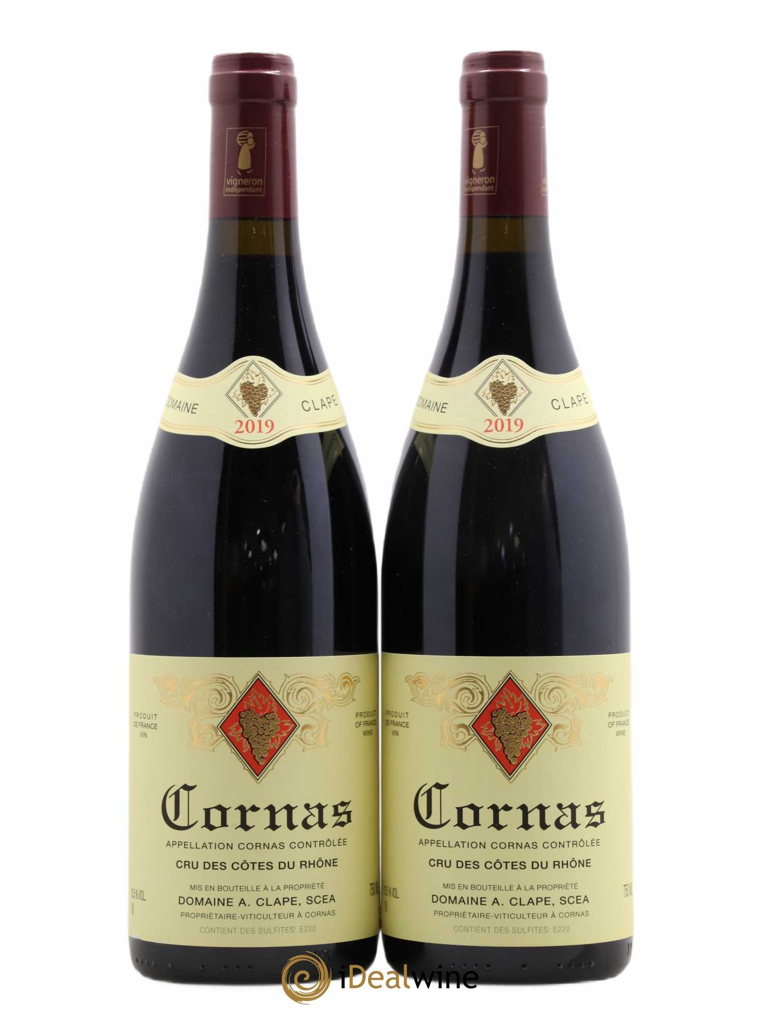 Cornas Auguste Clape 2019 - Lot de 2 bouteilles - 0
