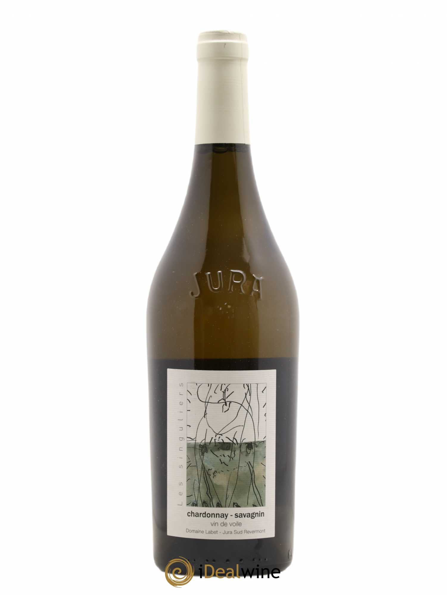 Côtes du Jura Vin de Voile Chardonnay-Savagnin cuvée de garde Romain - Julien - Charline Labet 2019 - Lot de 1 bouteille - 0