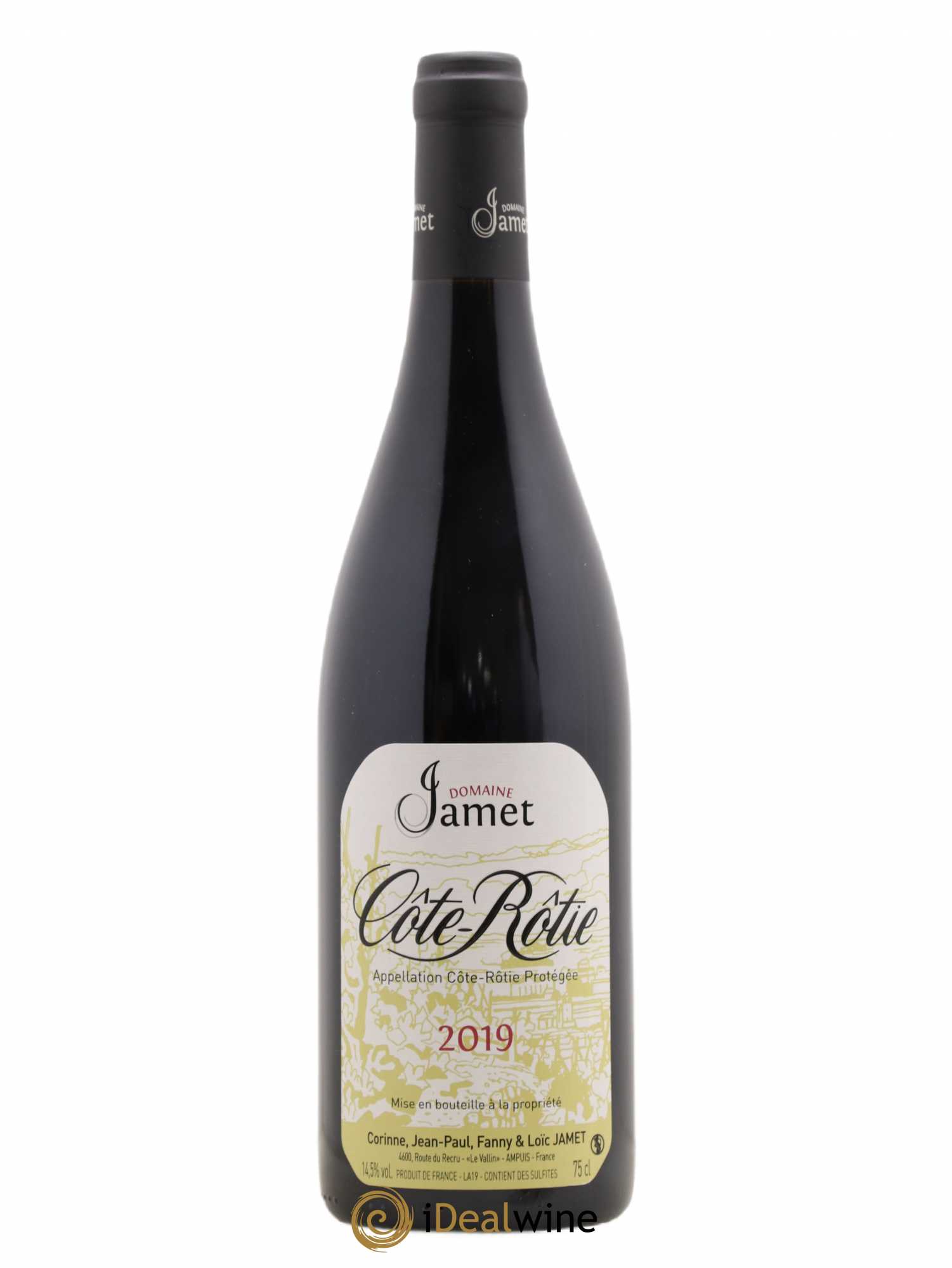 Côte-Rôtie Jamet (Domaine) 2019 - Lot de 1 bouteille - 0