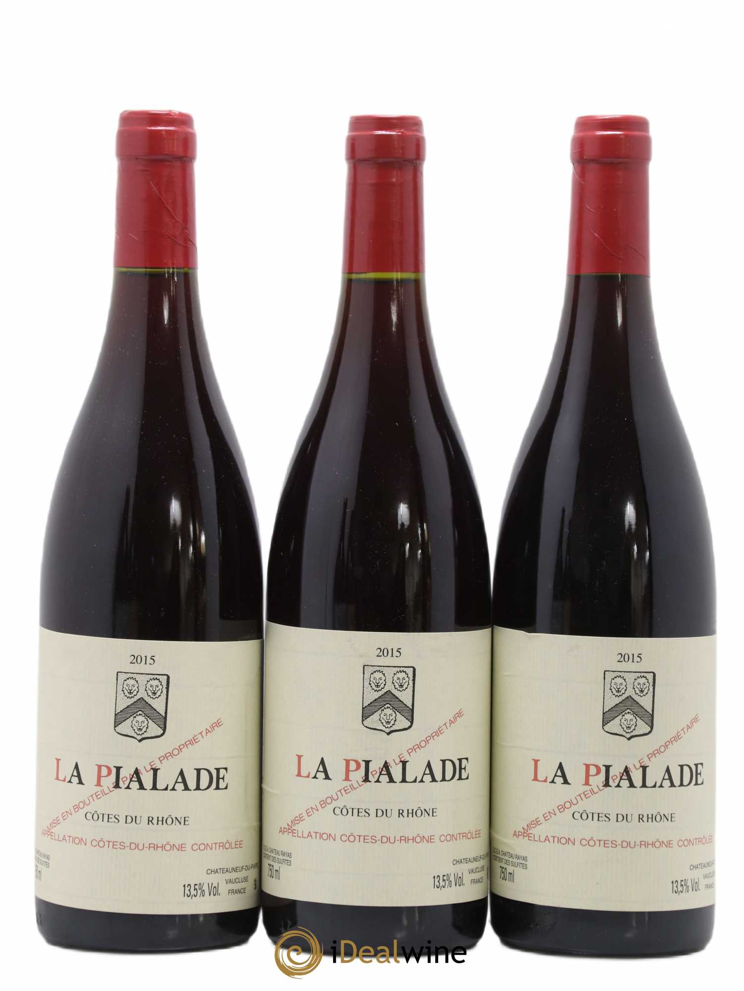 Côtes-du-Rhône La Pialade Emmanuel Reynaud 2015 - Lot de 3 bouteilles - 0