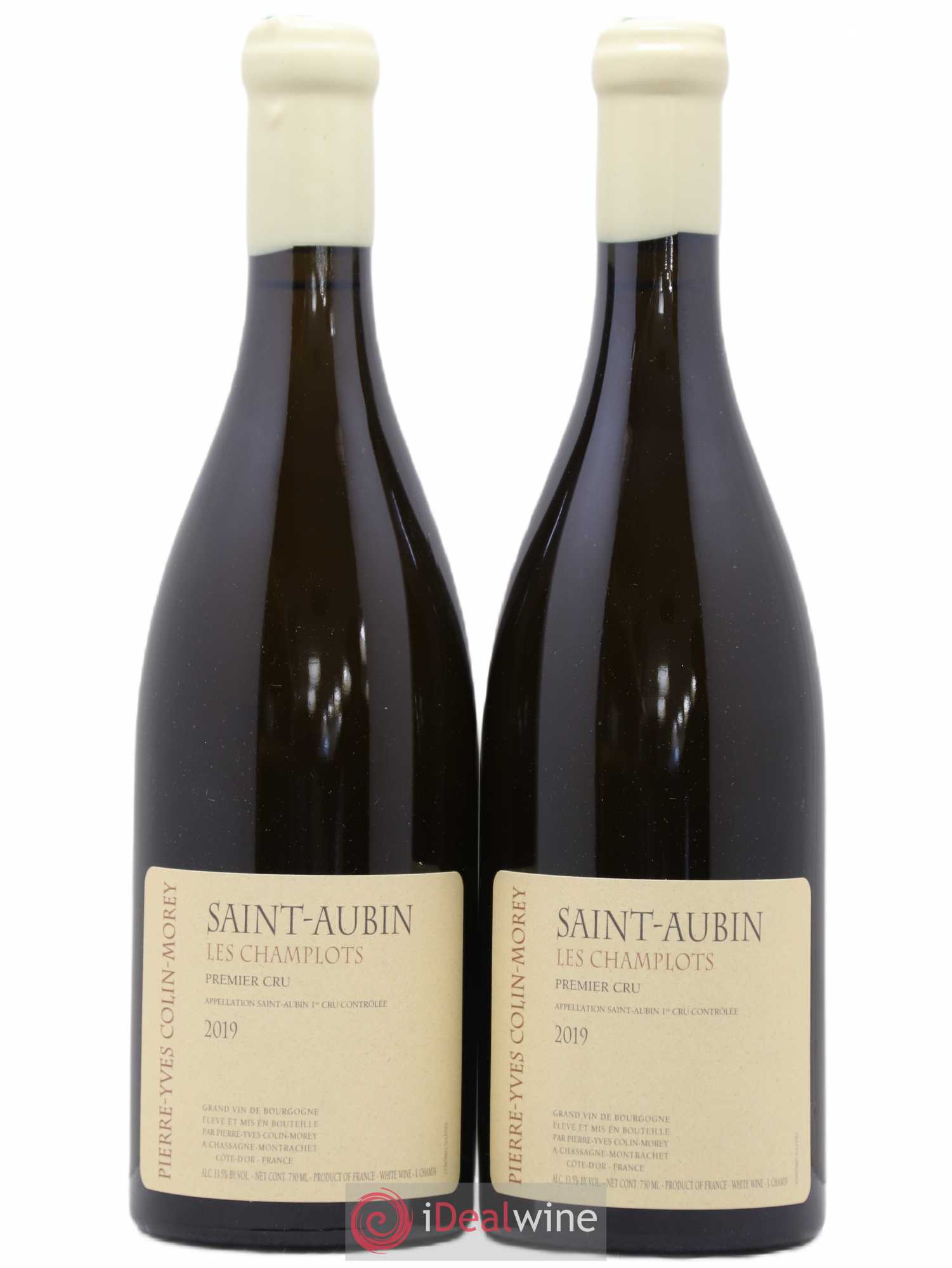 Saint-Aubin 1er Cru Les Champlots Pierre-Yves Colin Morey 2019 - Lot de 2 bouteilles - 0