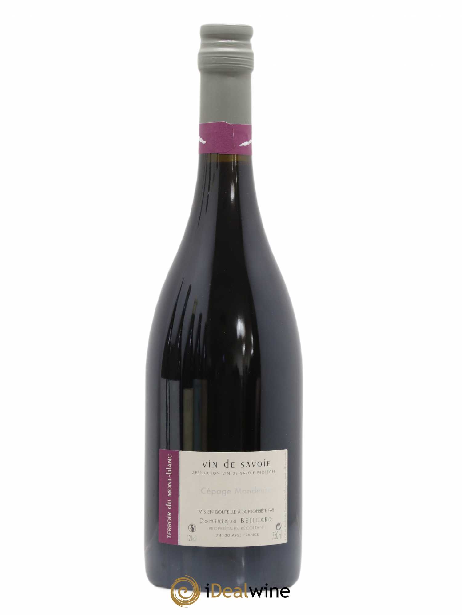 Vin de Savoie Mondeuse Amphore Domaine Belluard 2018 - Lot de 1 bouteille - 1