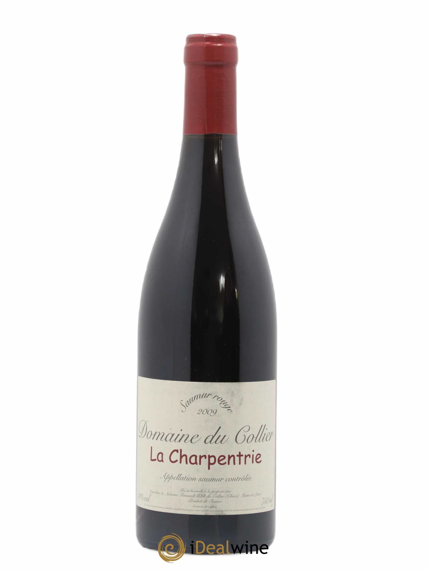 Saumur La Charpentrie Domaine du Collier 2009 - Lot de 1 bouteille - 0