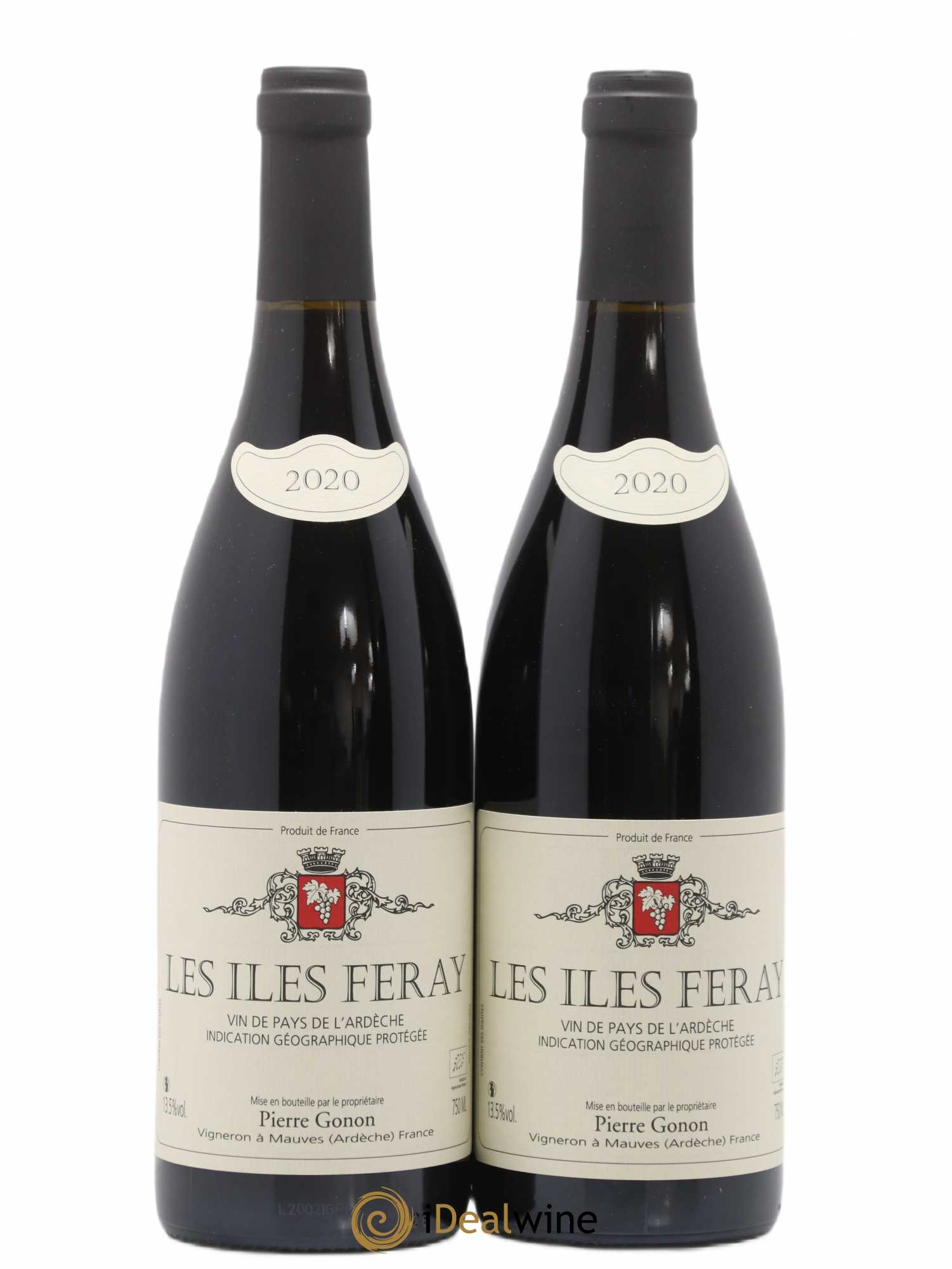 Ardèche Les Iles Feray Gonon (Domaine) 2020 - Lot de 2 bouteilles - 0