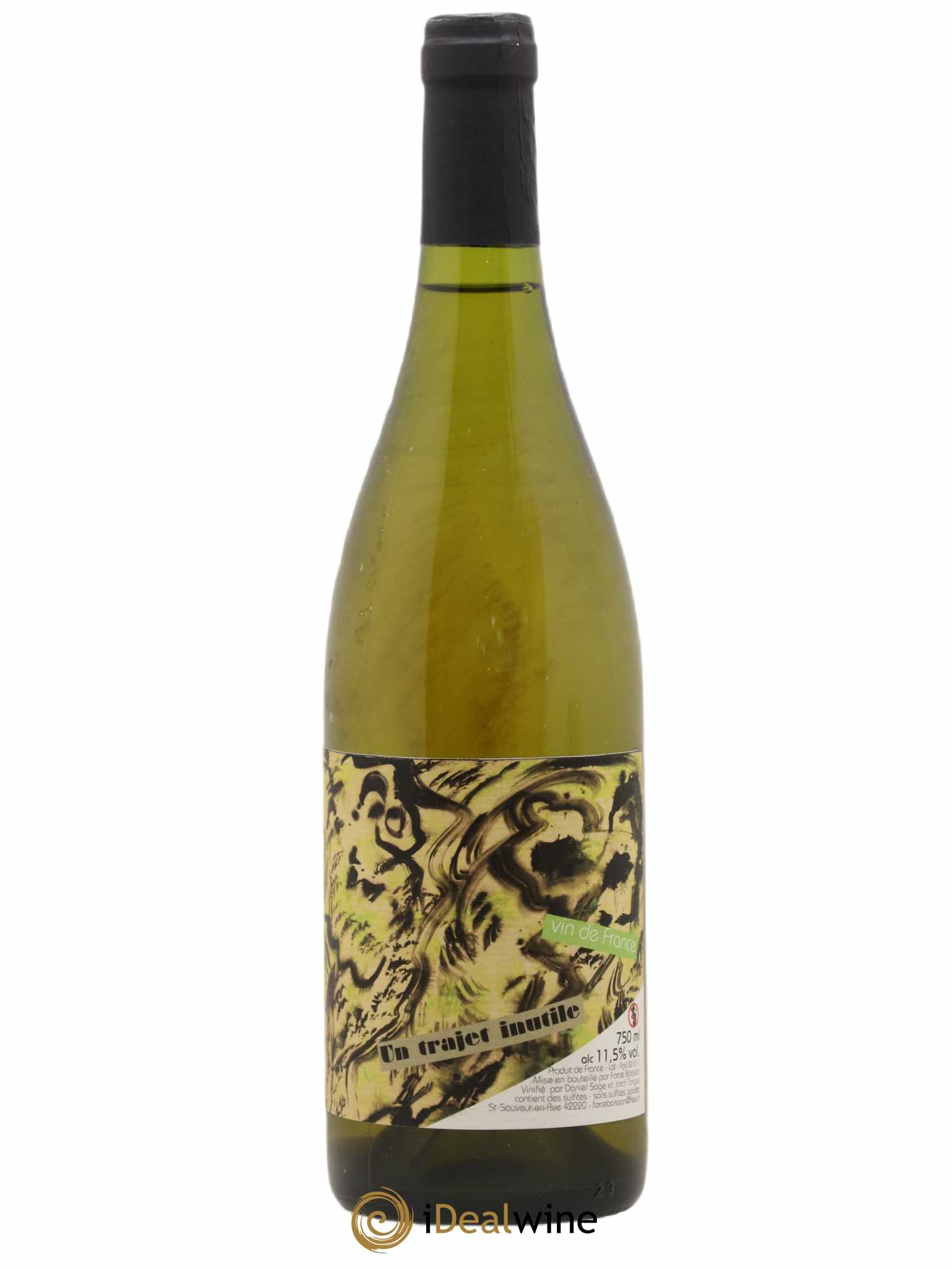 Vin de France Trajet inutile Daniel Sage 2017 - Lot de 1 bouteille - 0