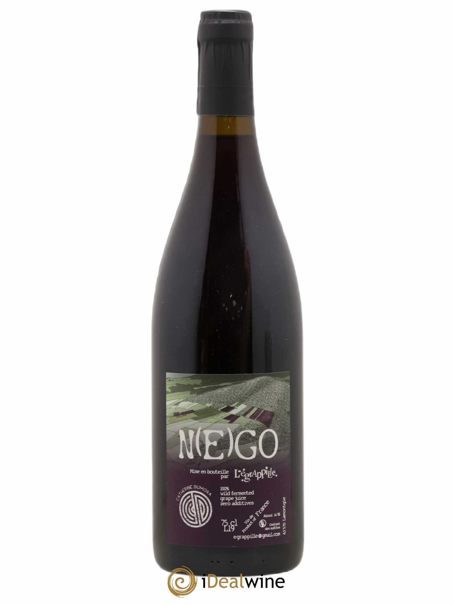 Vin de France N(E)GO Domaine L'Egrapille 2019 - Posten von 1 Flasche - 0