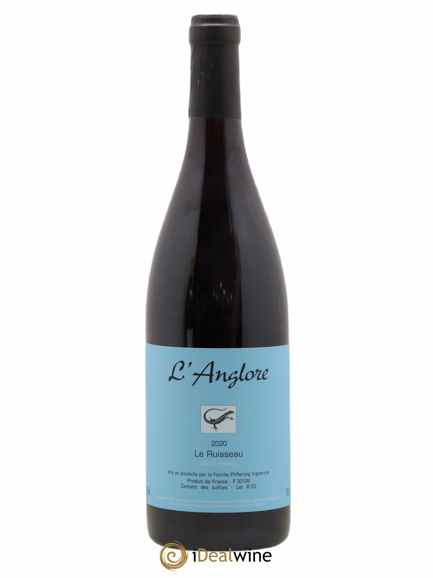 Vin de France Le Ruisseau L'Anglore 2020 - Lot de 1 bouteille - 0
