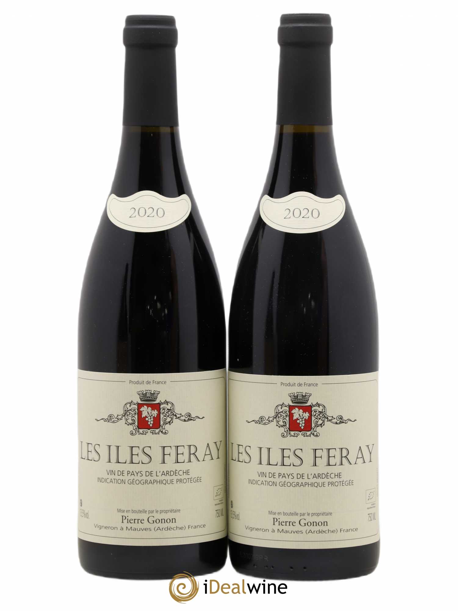 Ardèche Les Iles Feray Gonon (Domaine) 2020 - Lot de 2 bouteilles - 0