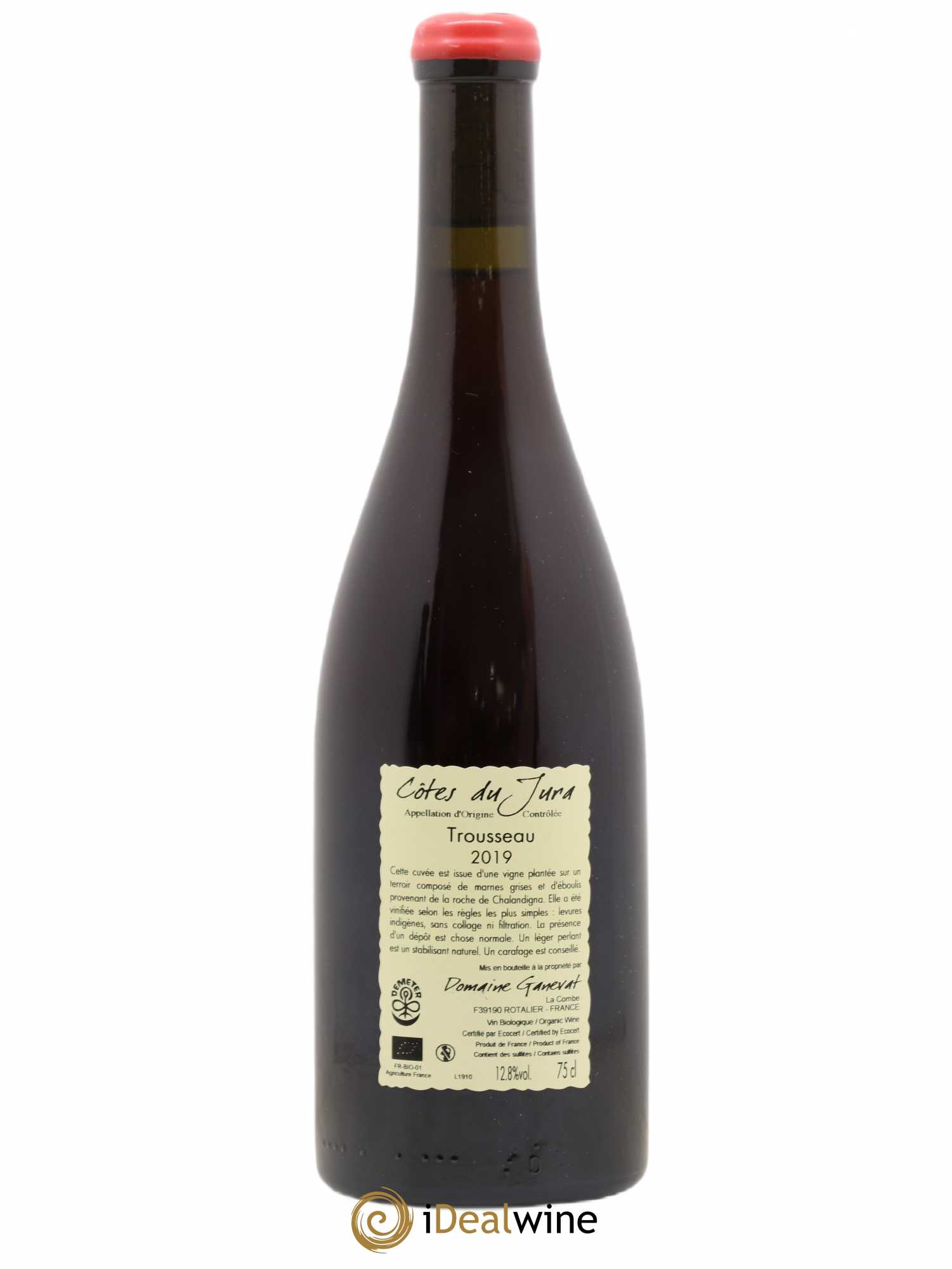 Côtes du Jura Plein Sud Jean-François Ganevat (Domaine) 2019 - Lot de 1 bouteille - 1