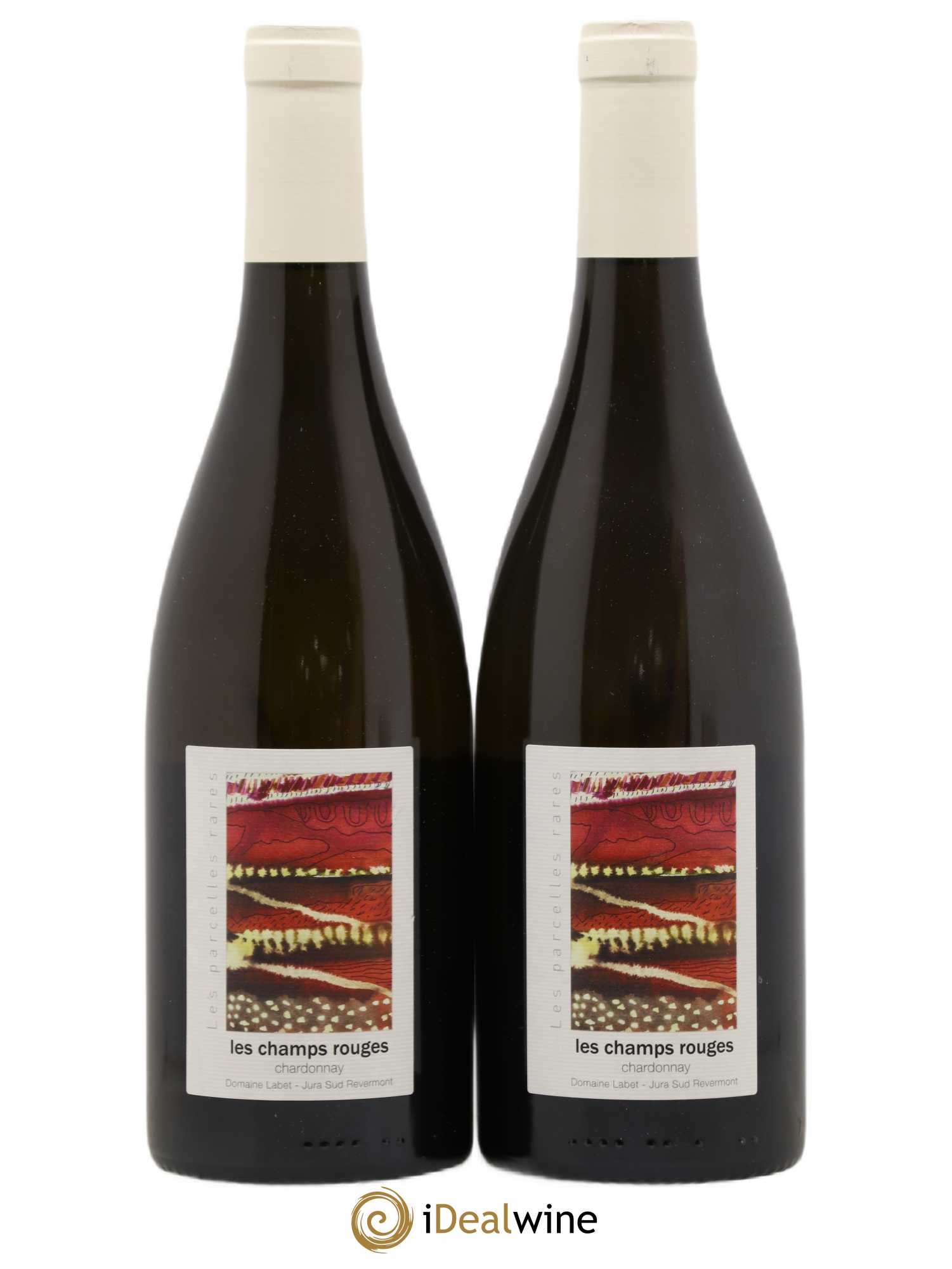 Côtes du Jura Chardonnay Les Champs Rouges Romain - Julien - Charline Labet 2019 - Posten von 2 Flaschen - 0
