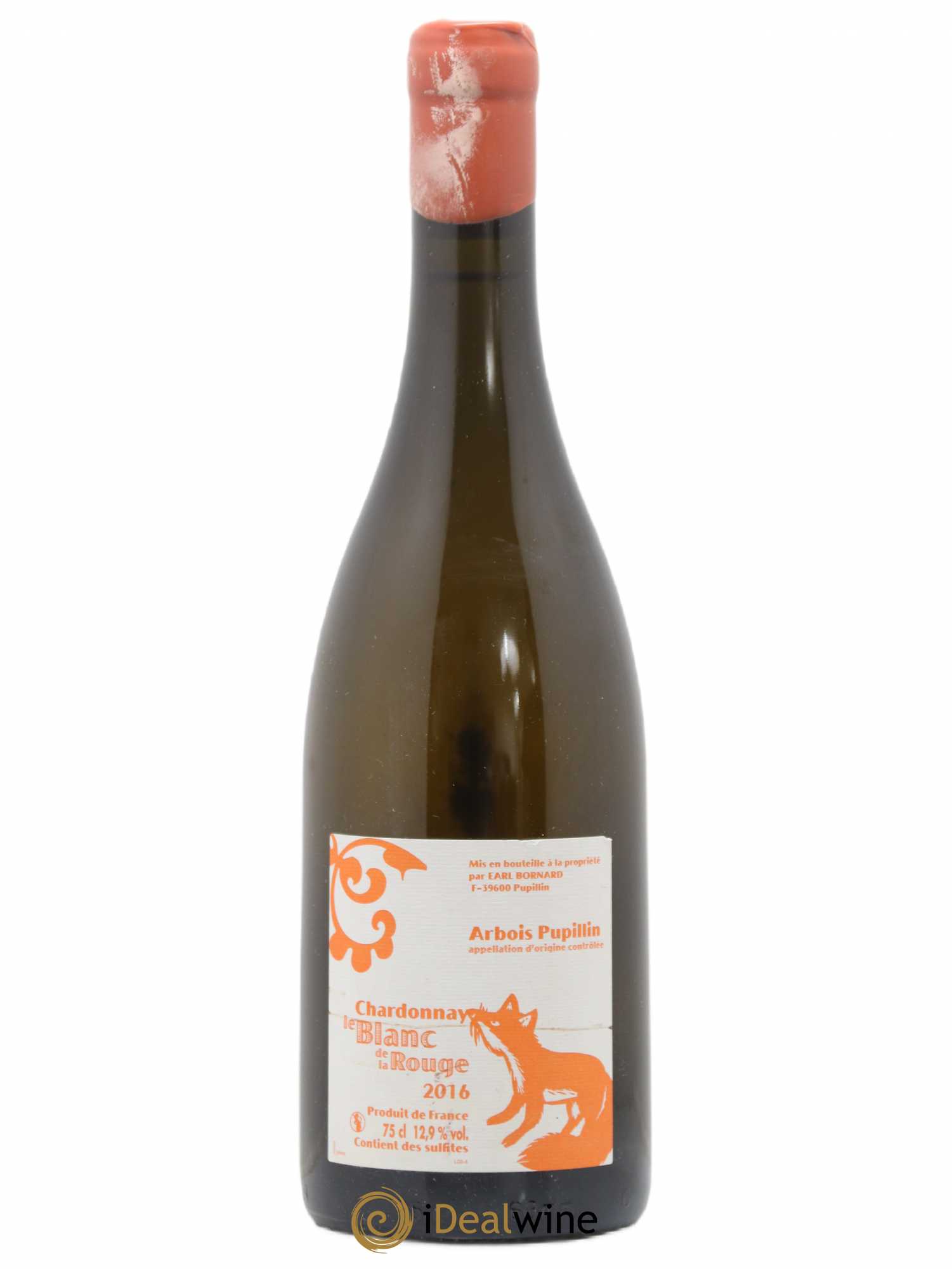 Arbois Pupillin Le Blanc de la Rouge Chardonnay Philippe Bornard 2016 - Posten von 1 Flasche - 0