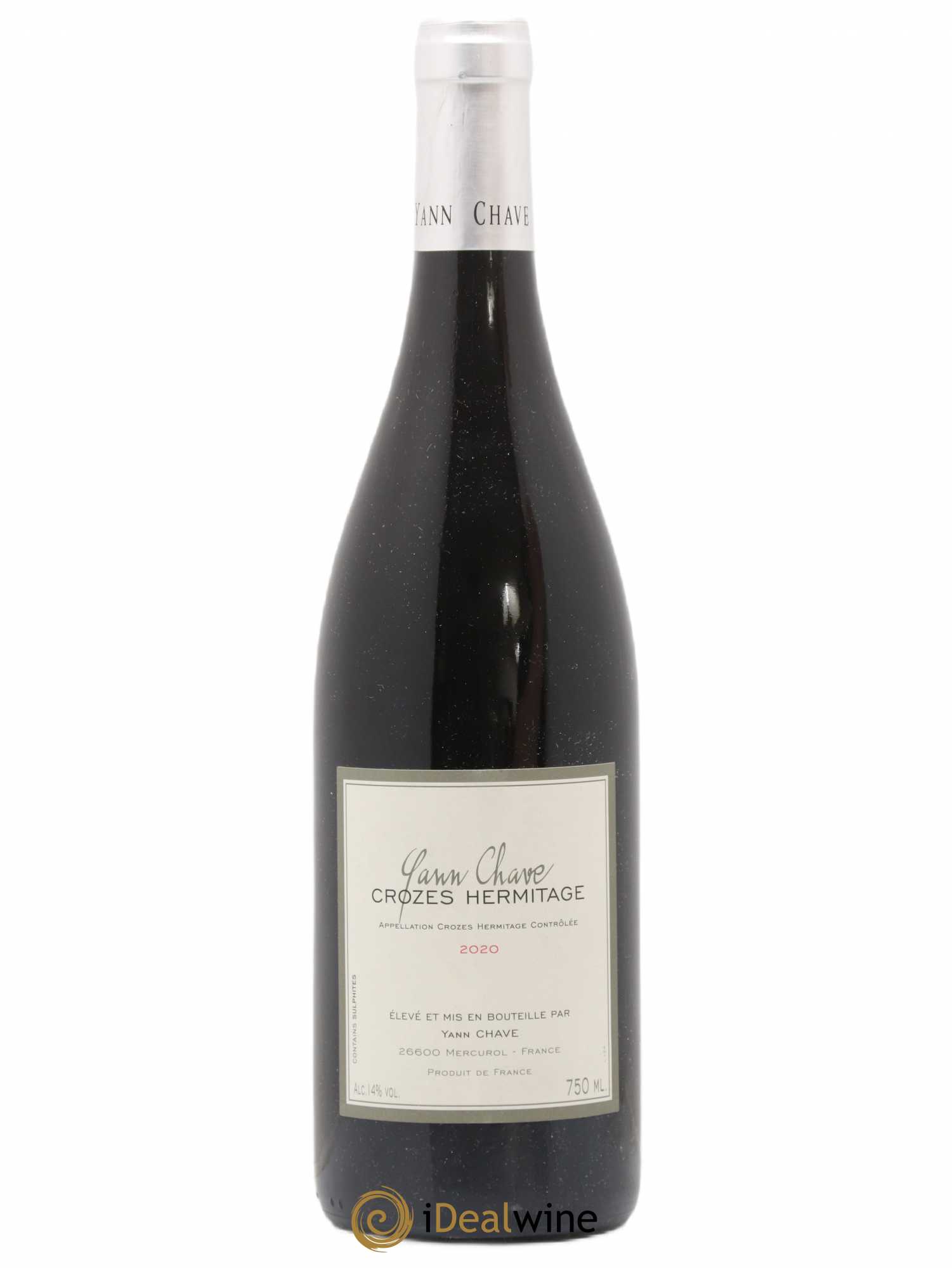 Crozes-Hermitage Yann Chave (sans prix de réserve) 2020 - Lot de 1 bouteille - 0