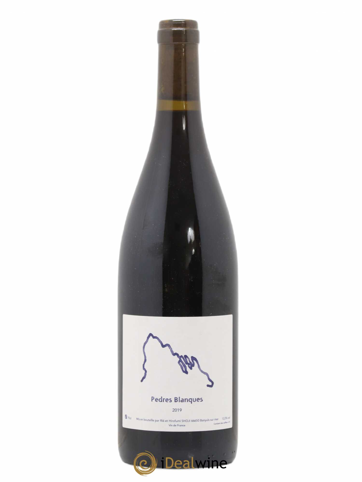 Vin de France Pedres Blanques Rié et Hirofumi Shoji 2019 - Lot de 1 bouteille - 0