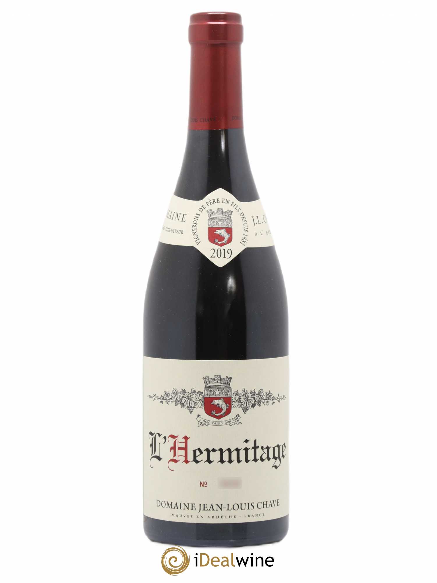 Hermitage Jean-Louis Chave 2019 - Lot de 1 bouteille - 0