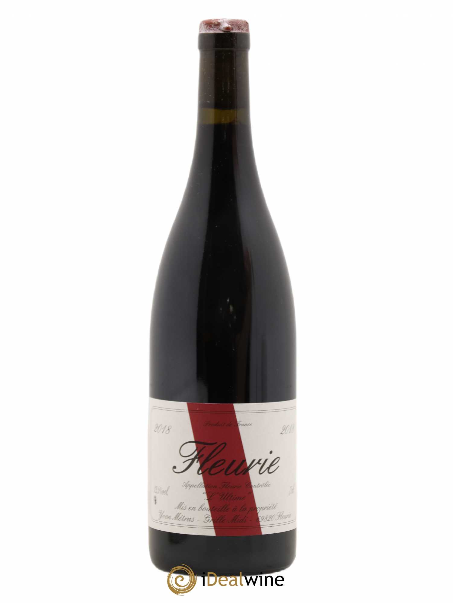 Fleurie l'Ultime Yvon Métras 2018 - Lot de 1 bouteille - 0