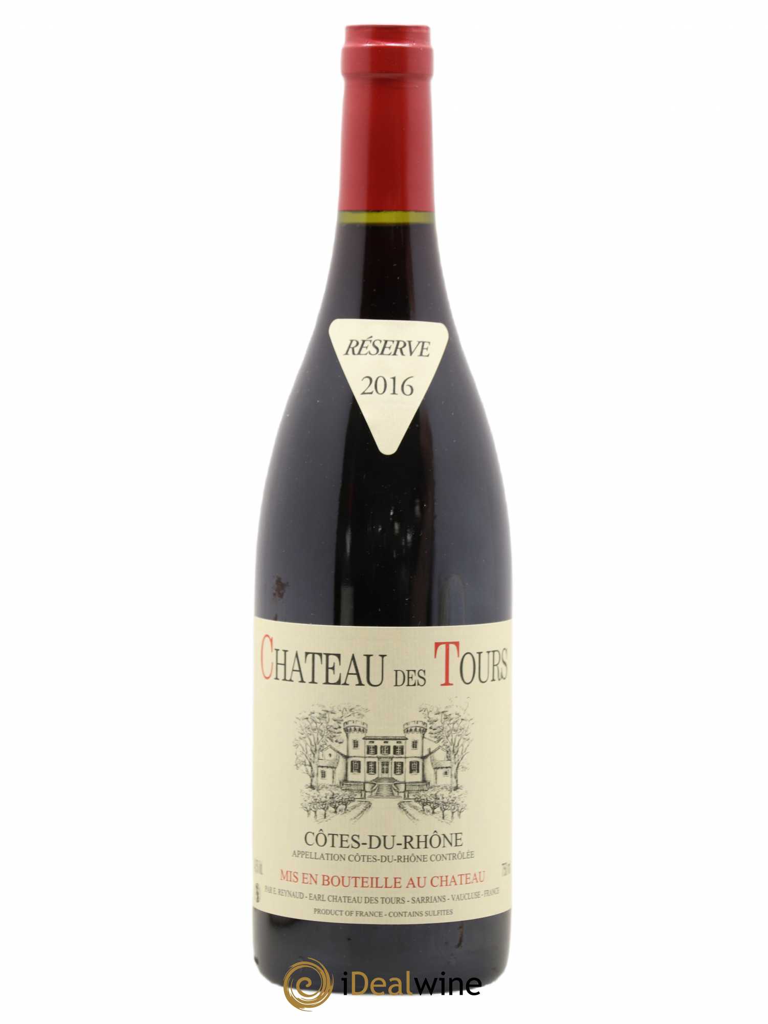 Côtes-du-Rhône Château des Tours Emmanuel Reynaud 2016 - Lot de 1 bouteille - 0