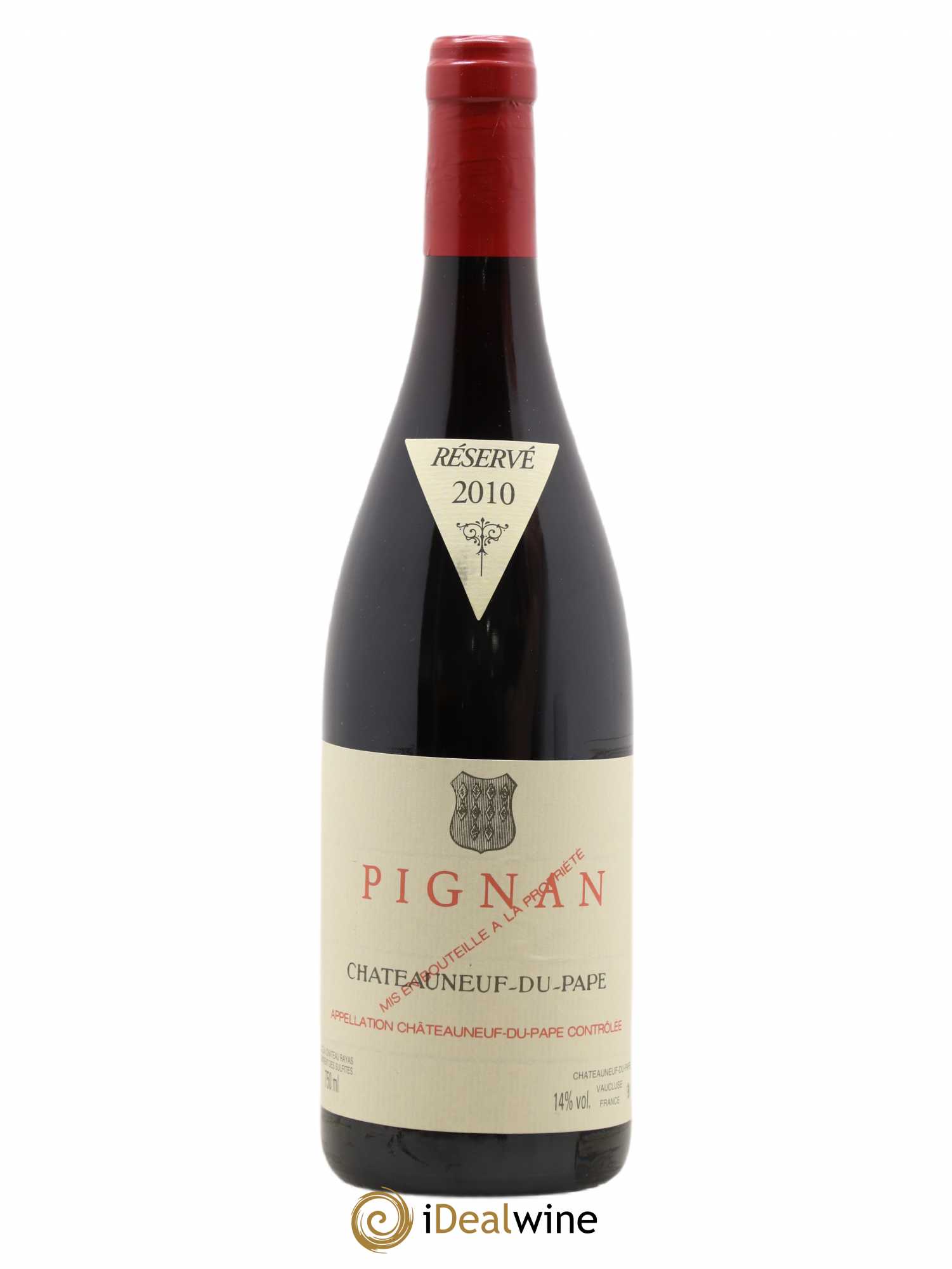 Châteauneuf-du-Pape Pignan Emmanuel Reynaud 2010 - Lot de 1 bouteille - 0