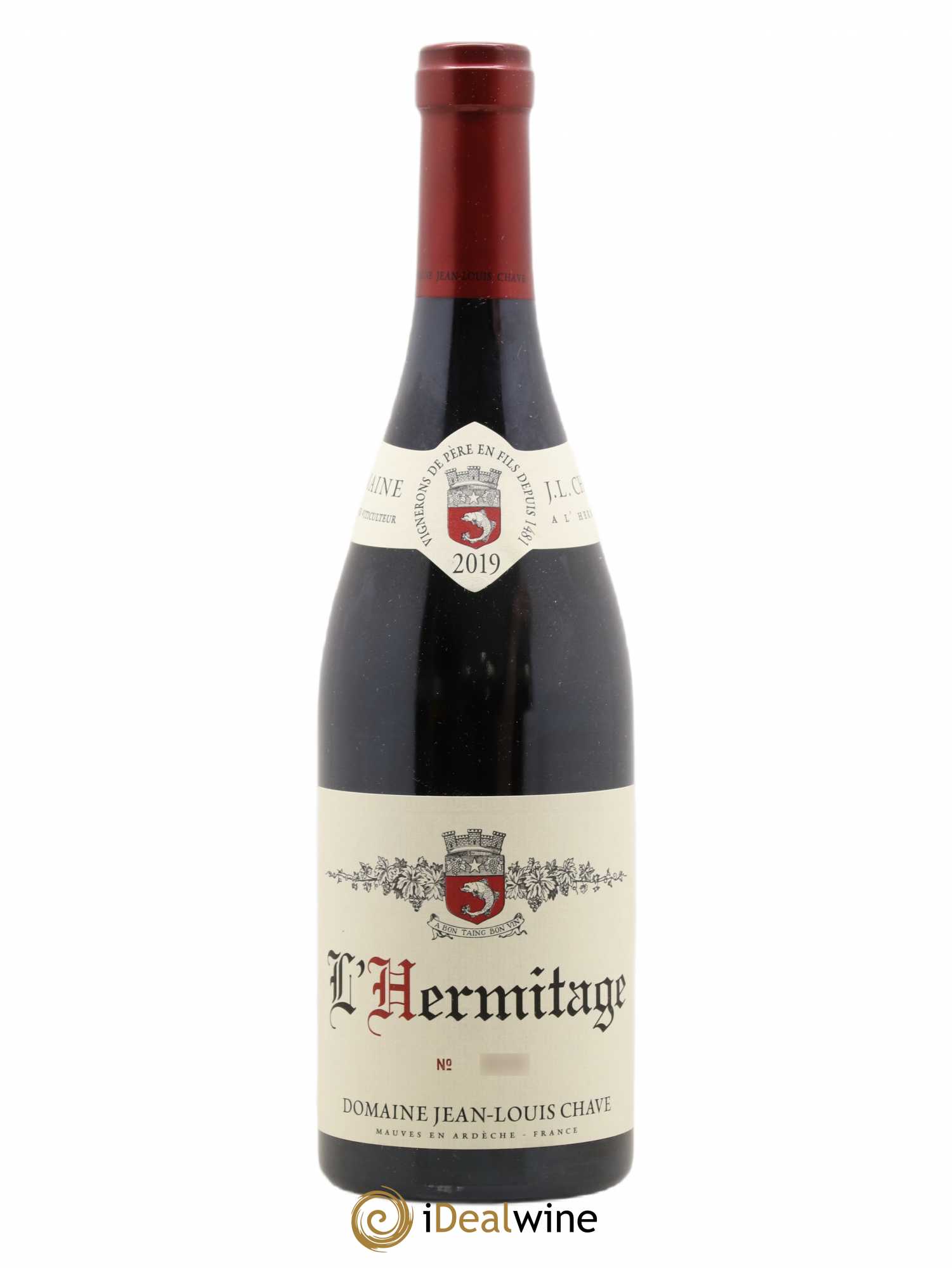 Hermitage Jean-Louis Chave 2019 - Lot de 1 bouteille - 0