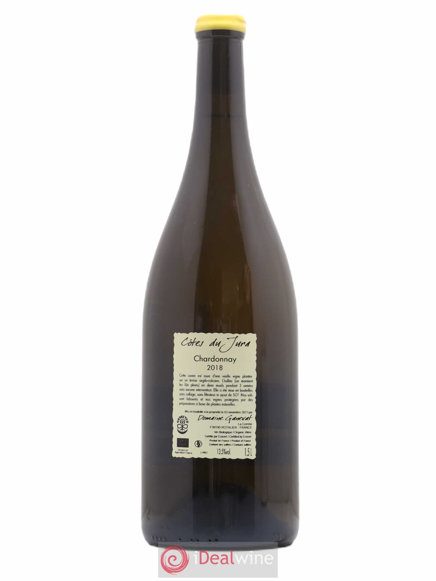 Côtes du Jura Les Chamois du Paradis Jean-François Ganevat (Domaine) 2018 - Lot de 1 magnum - 1